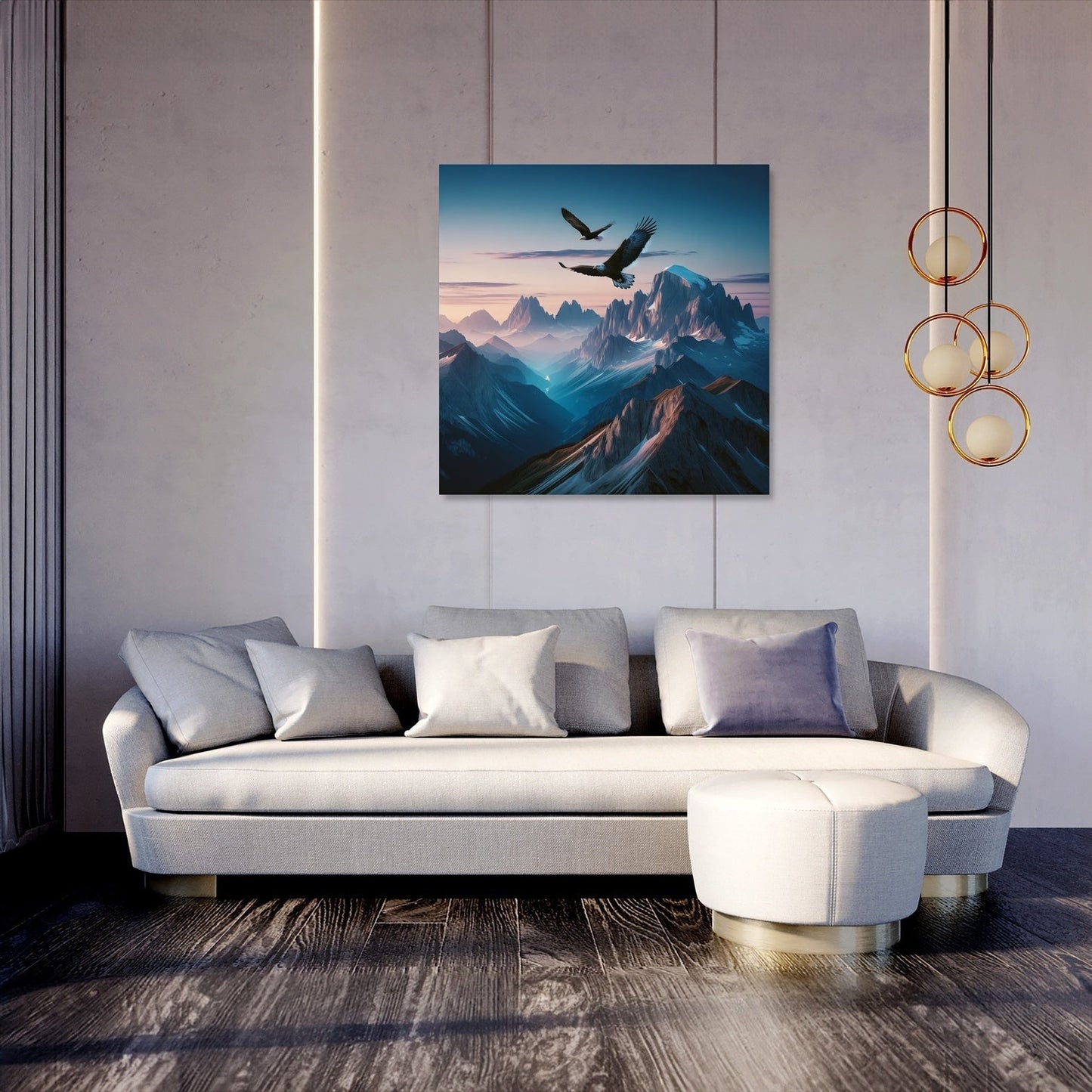 Twilight Summit Canvas