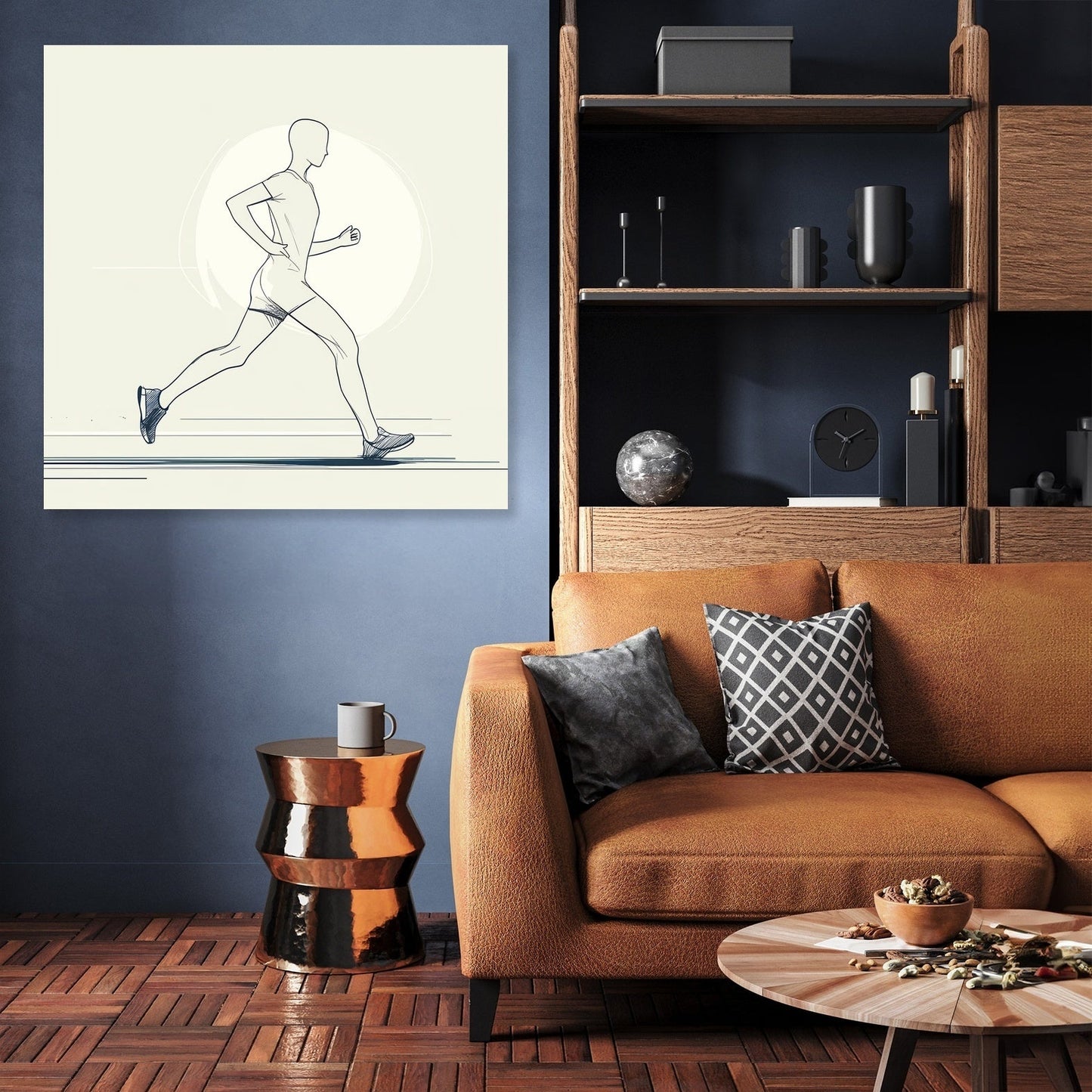 Graceful Runner Canvas