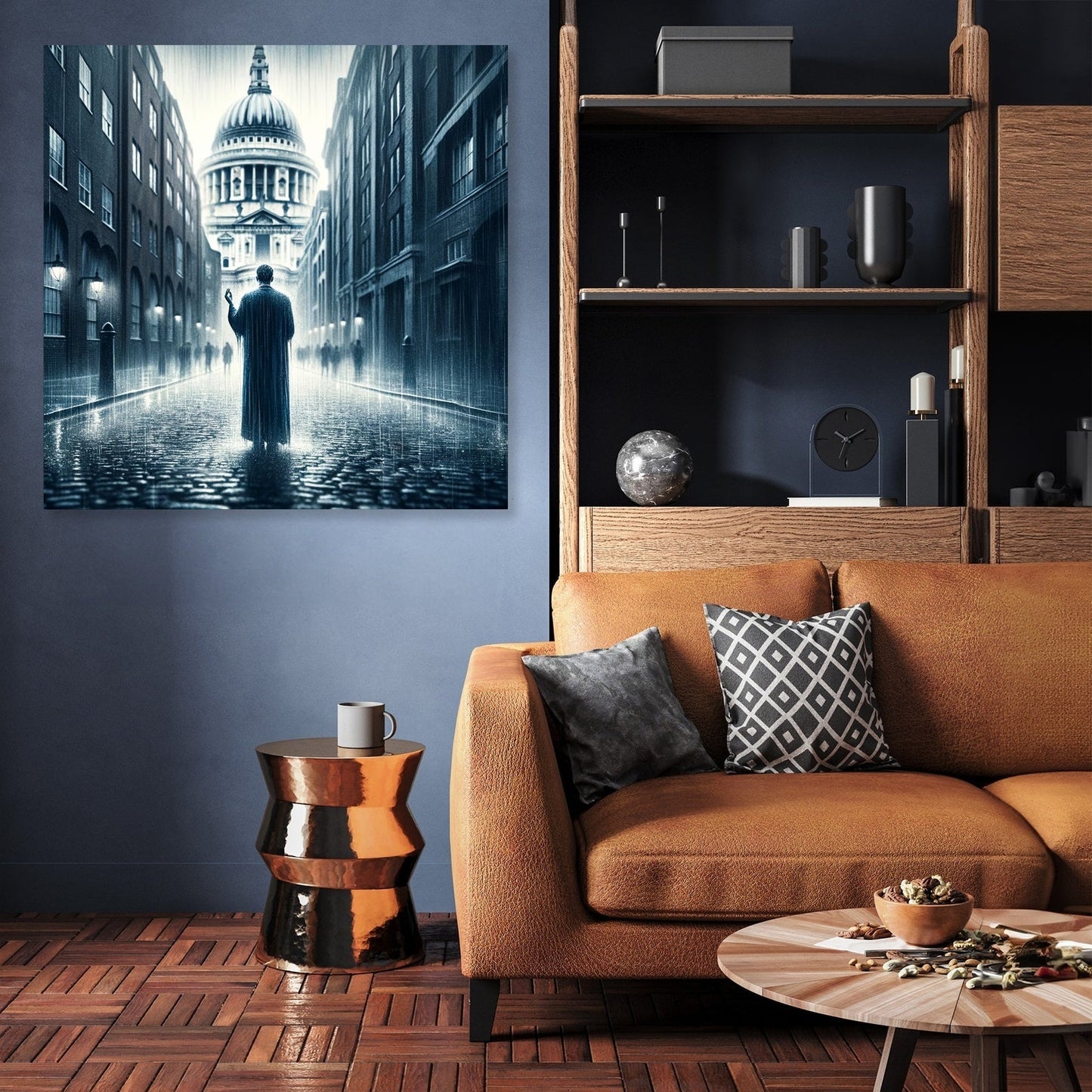 Vow Amidst the Rain Canvas