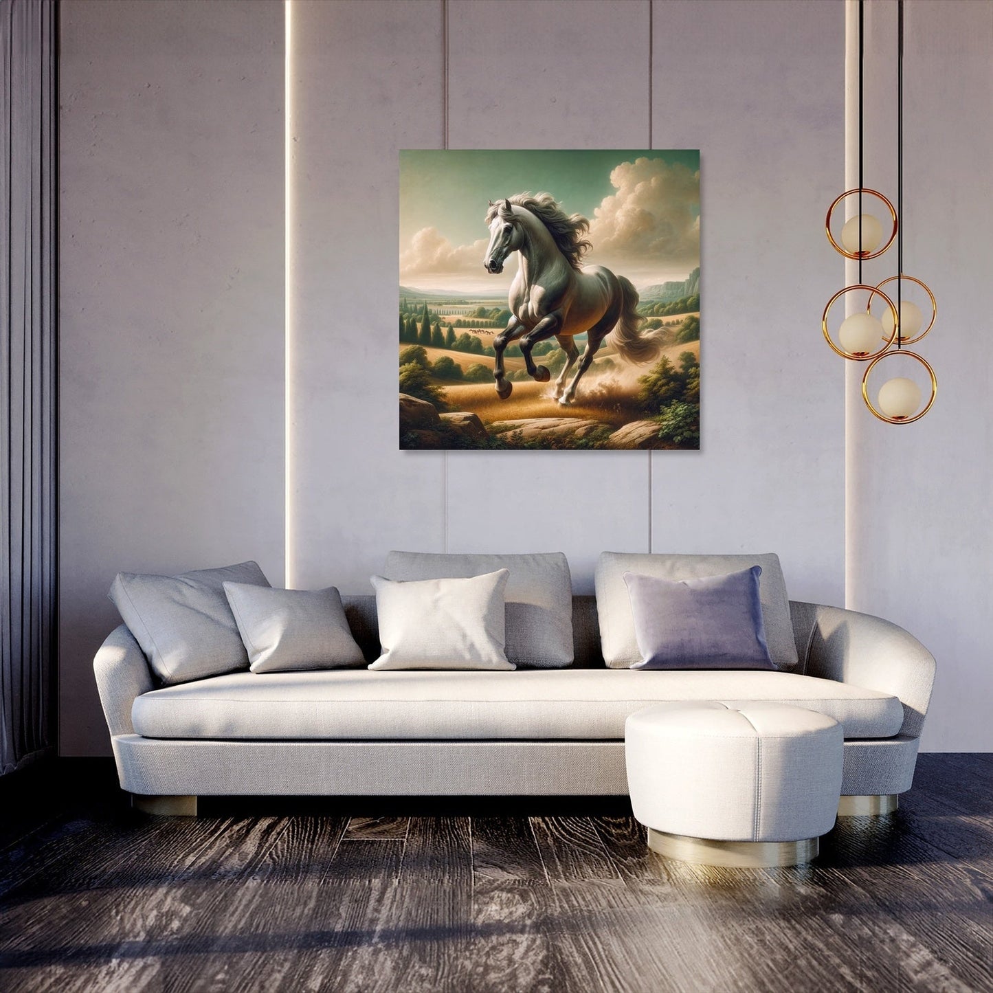 Classical Equestrian Canvas