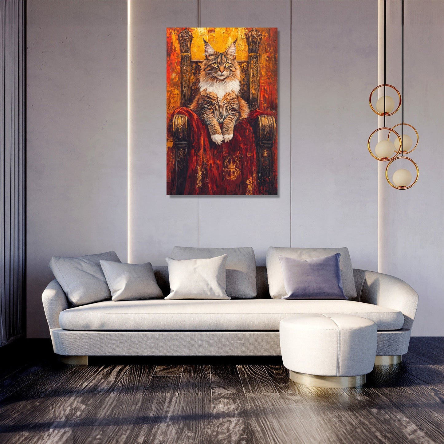 Royal Feline Canvas