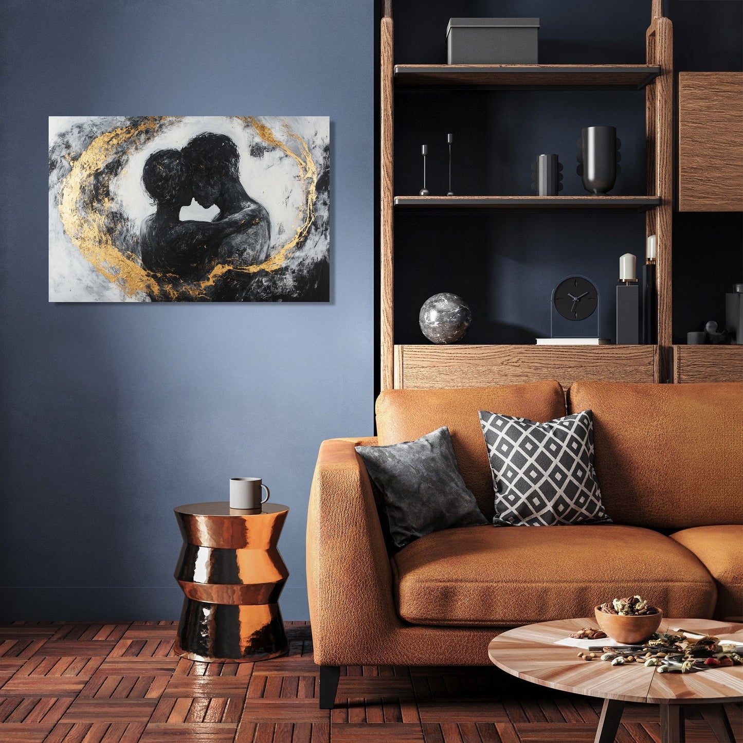 Enigmatic Love Entwined Canvas