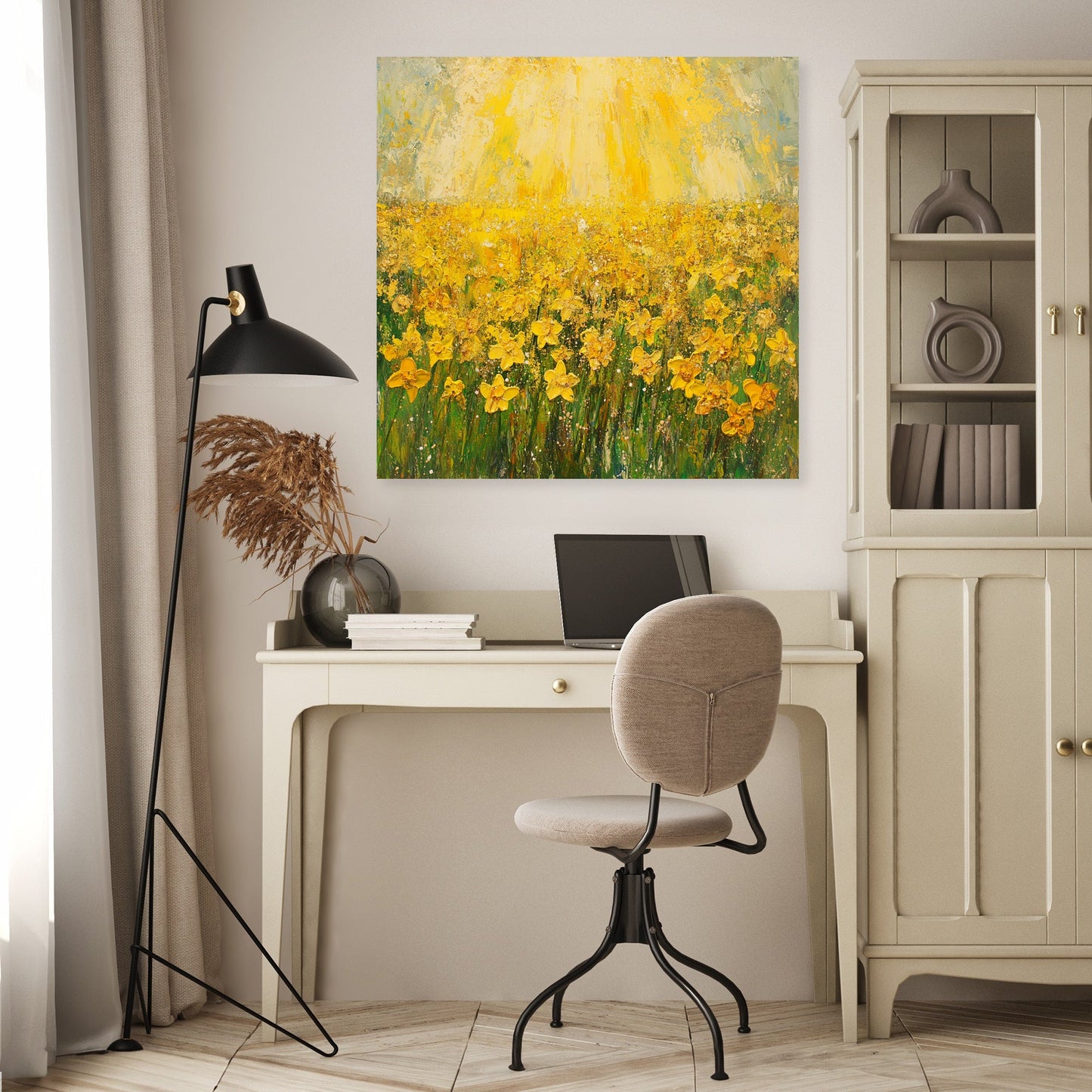 Daffodil Dawn Canvas