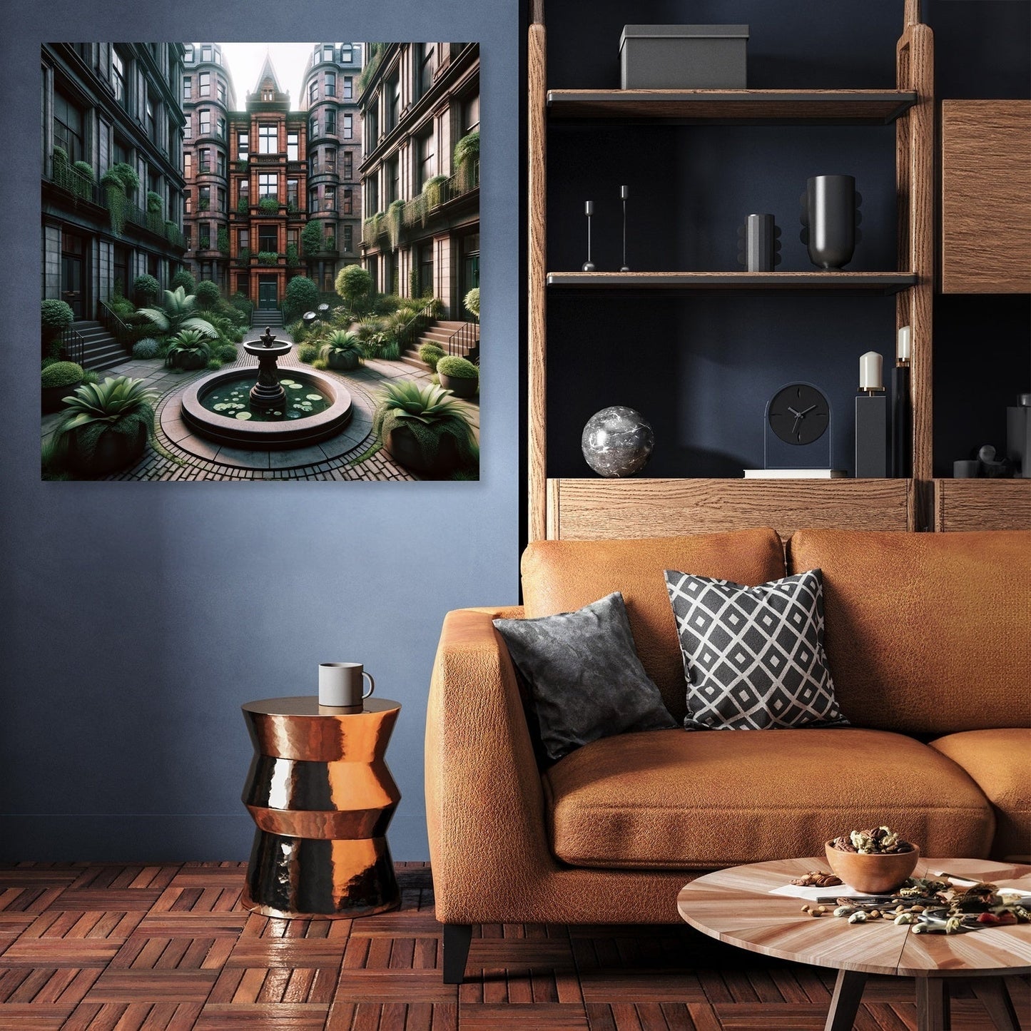 Victorian Oasis Glasgow Canvas