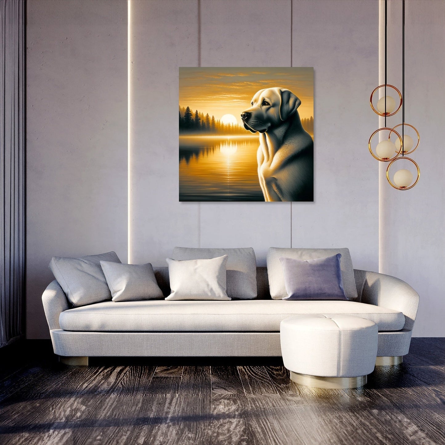 Dawn's Loyalty Canvas