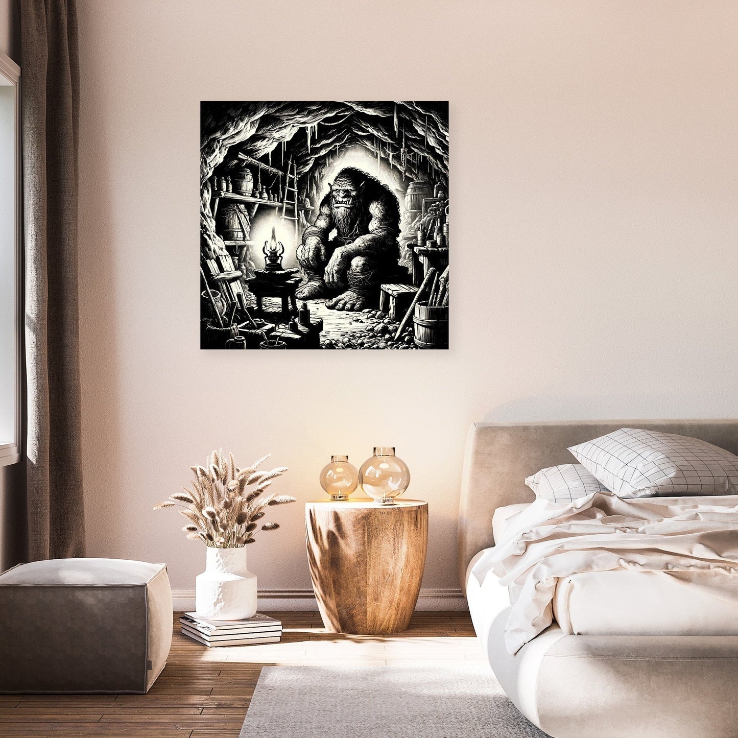 Cave of the Ogre Canvas