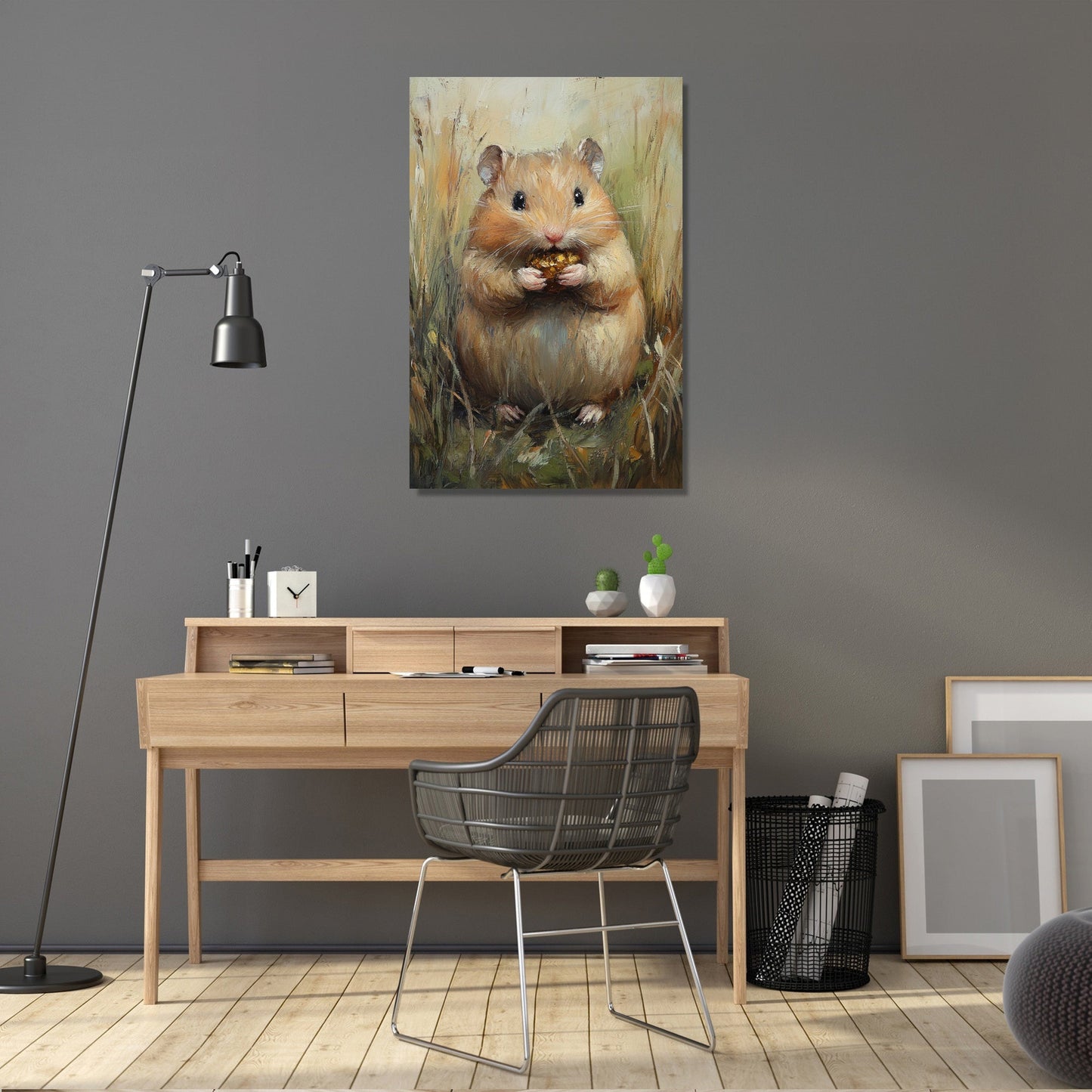 Hamster's Harvest Canvas