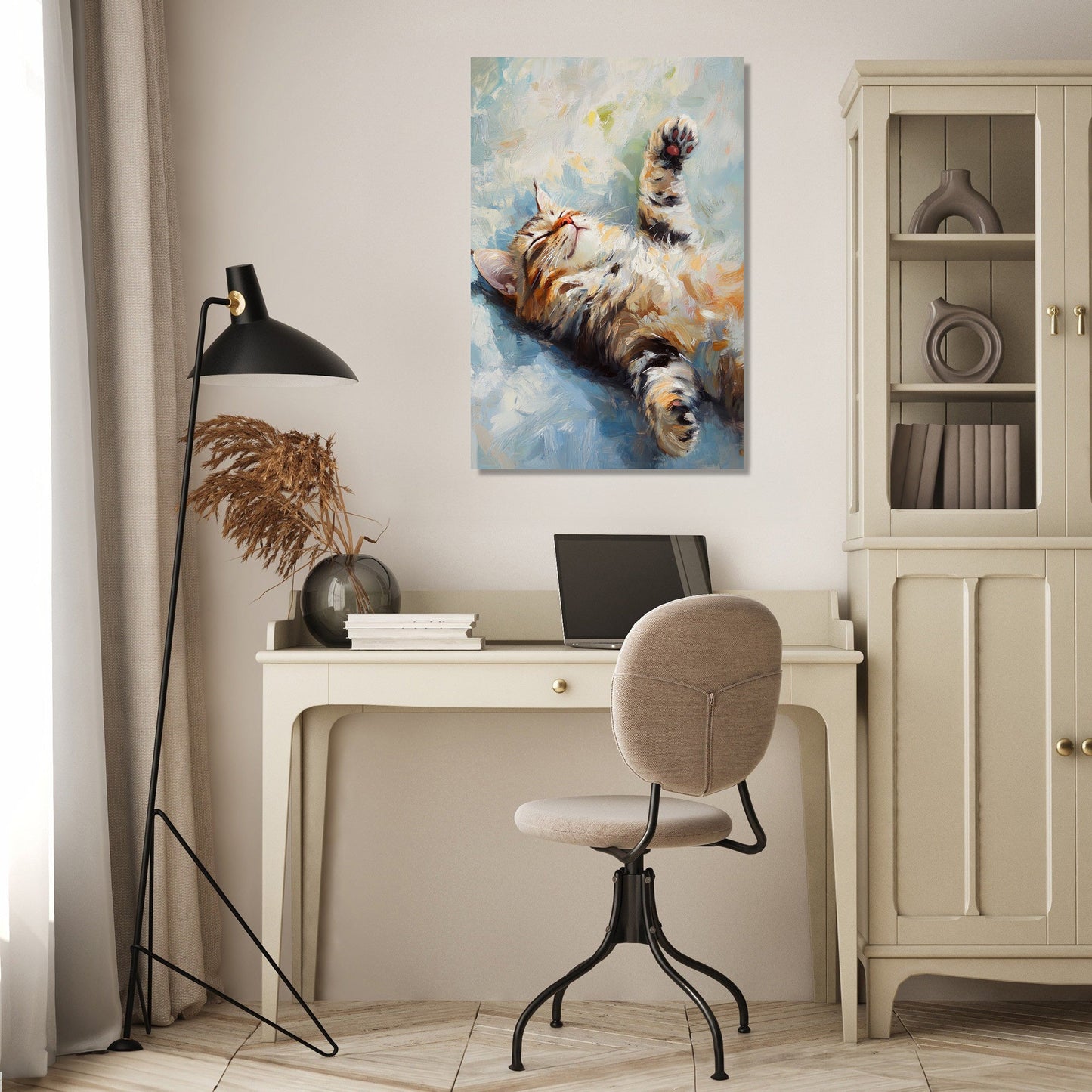 Catnap Stretch Canvas