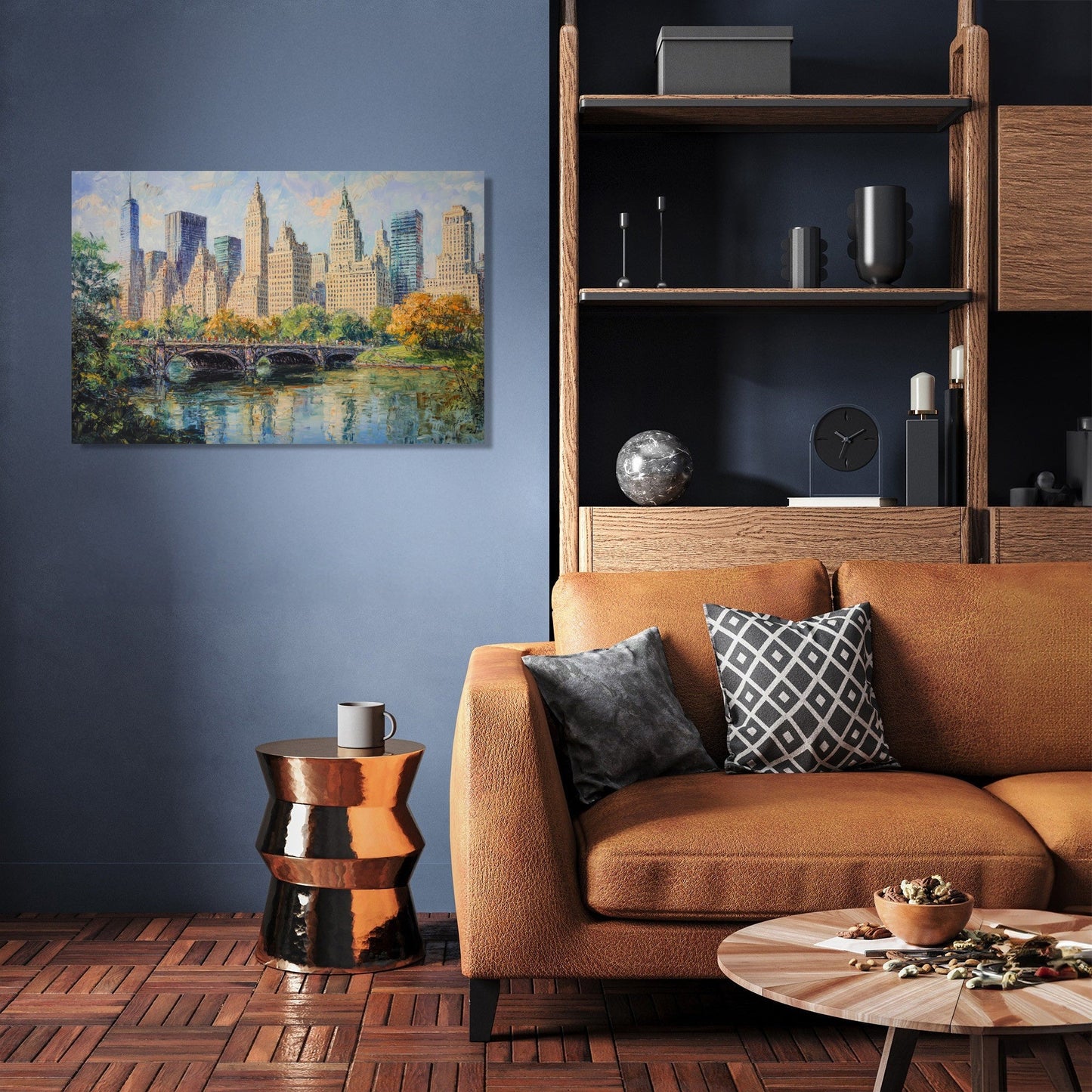 Manhattan Skyscraper Canvas