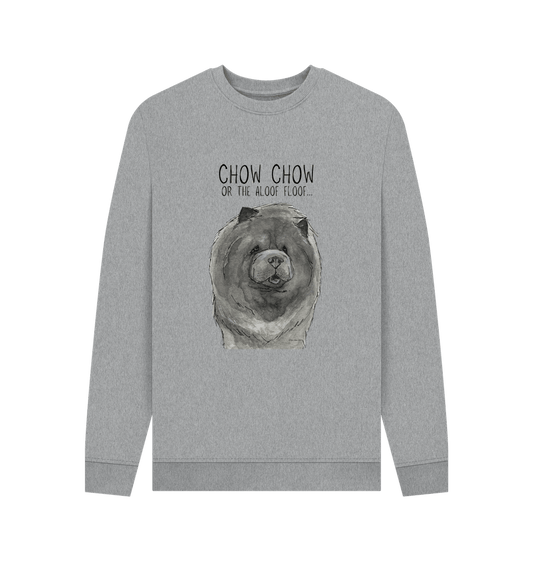 Blue Chow Chow Men's Crewneck Sweatshirt – Featuring The Aloof Floof!