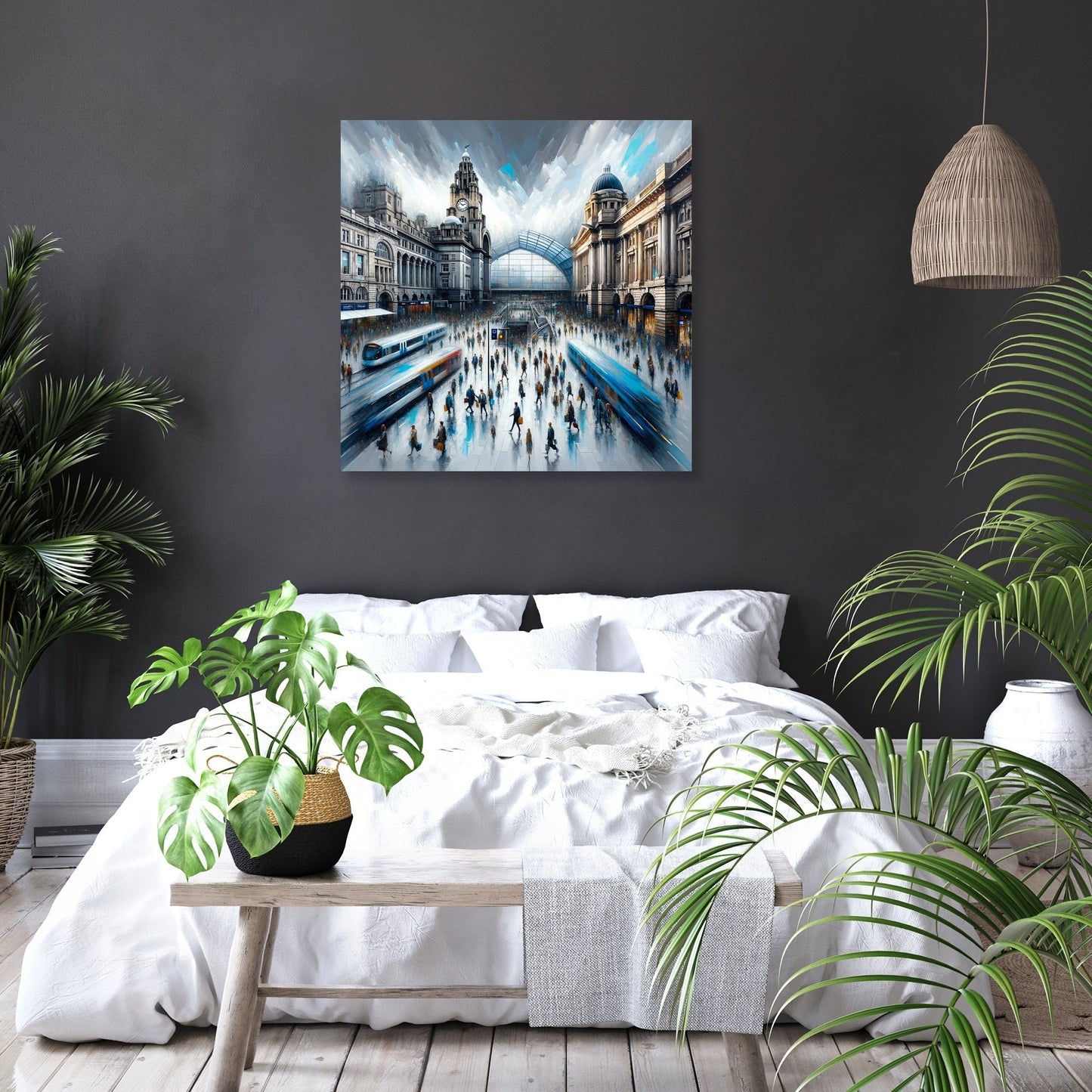 Liverpool Lime Street Passage Canvas