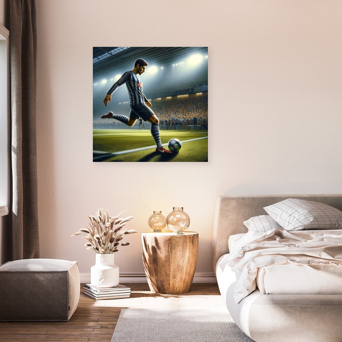 Stadium Showdown Canvas