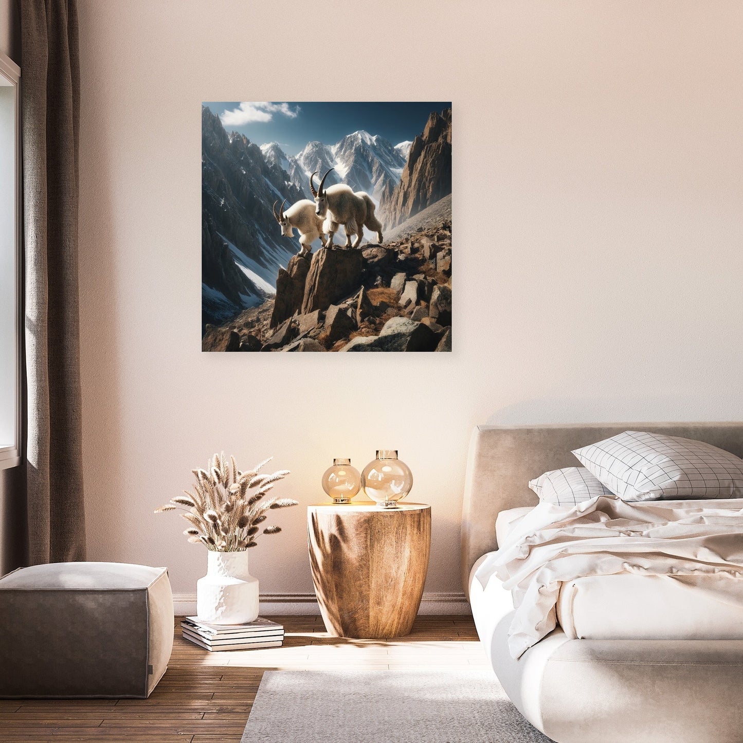 Mountain Goats Canvas