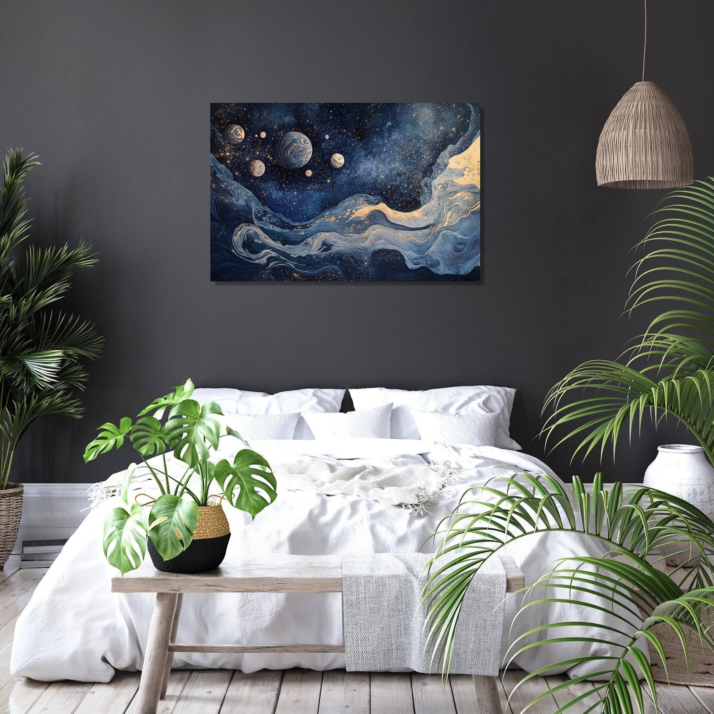 Cosmic Harmony Canvas