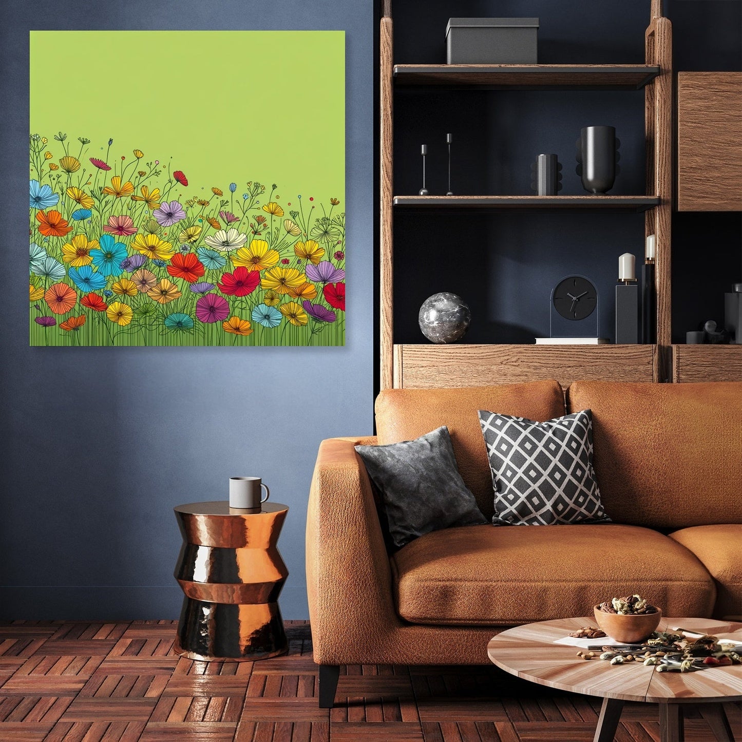 Spring Awakening in Colorful Canvas
