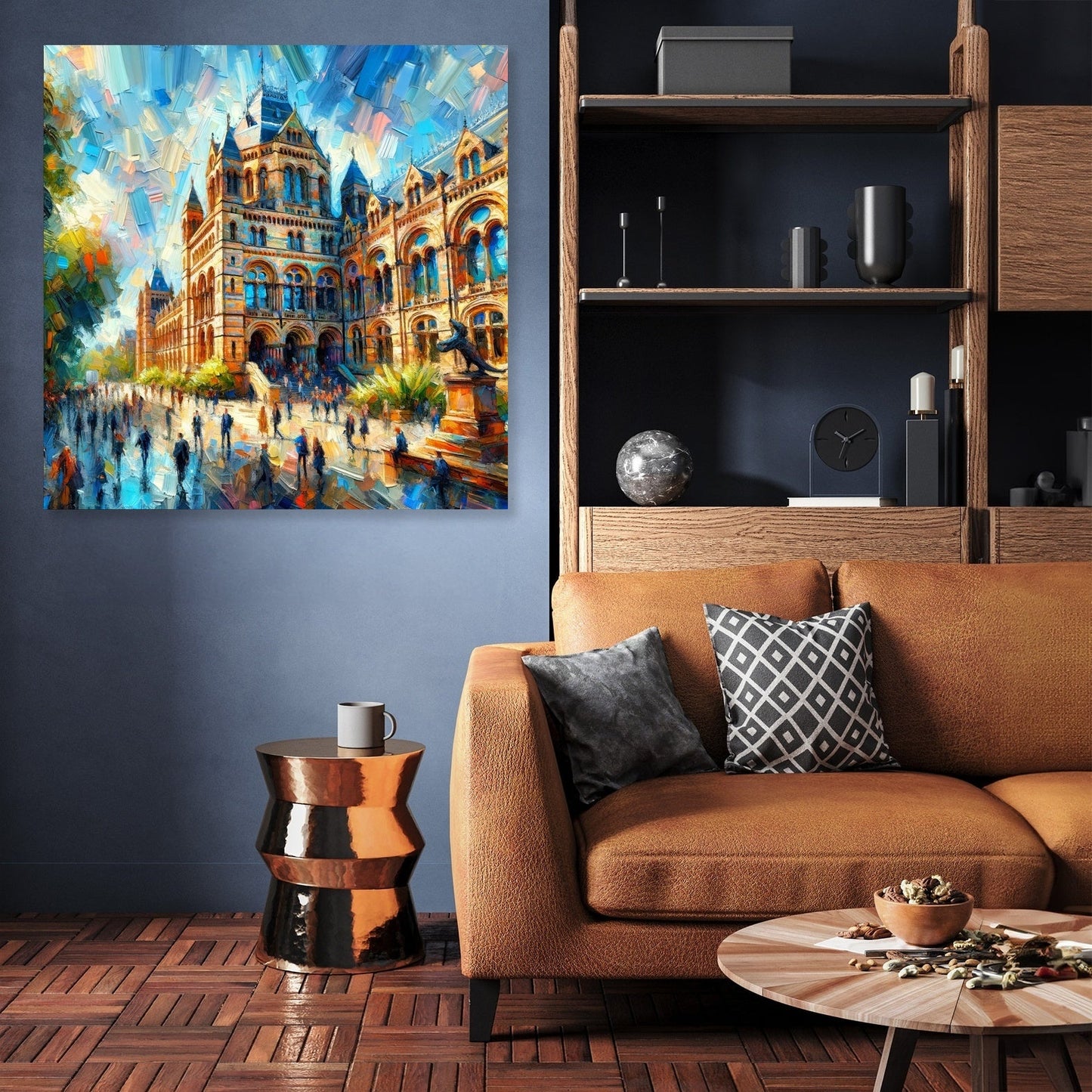 Vienna Vibrant History Museum Canvas