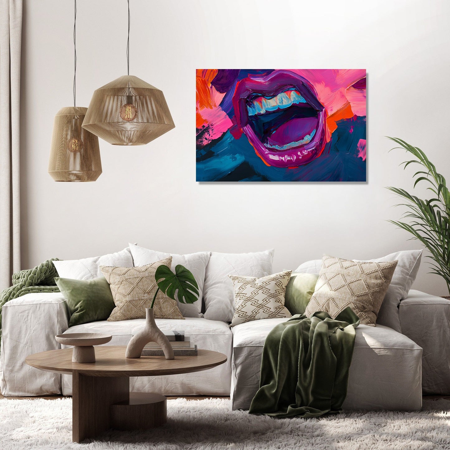 Silent Scream Canvas
