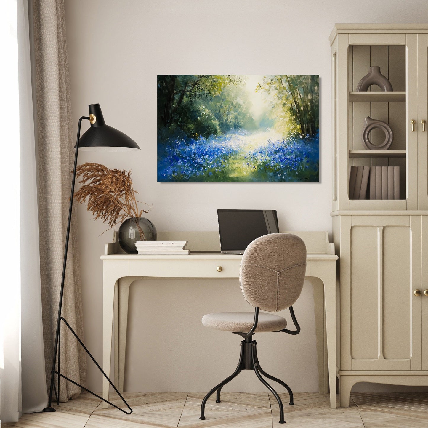 Forget-Me-Not Nostalgia Canvas