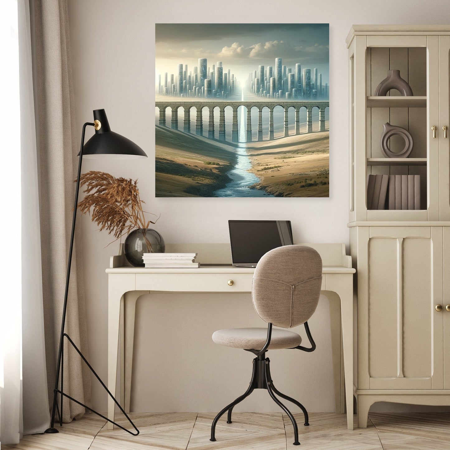 Aqueduct of Futures Past Canvas