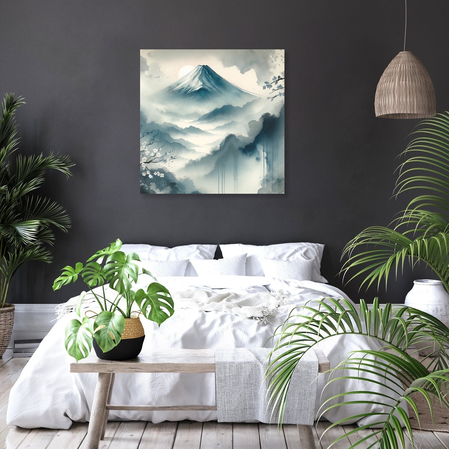 Serene Fuji Canvas