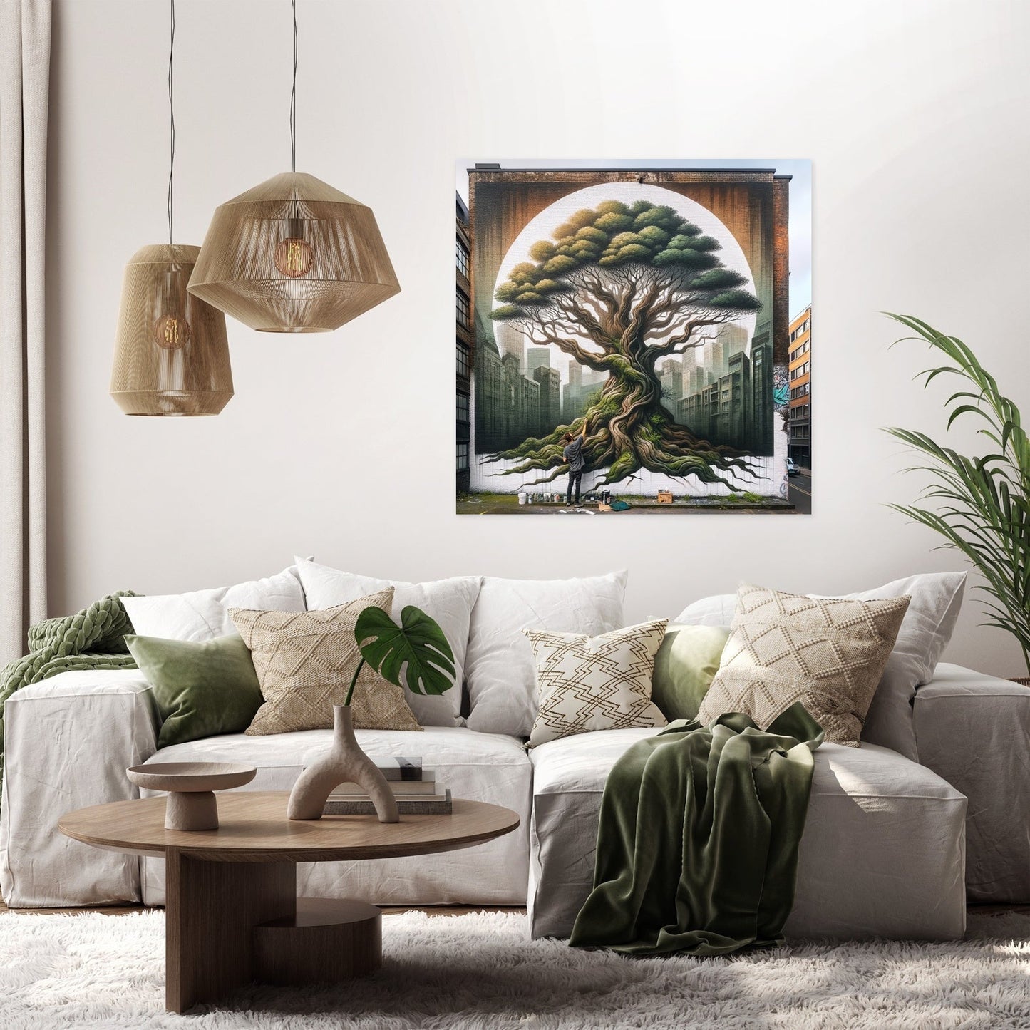 Graffiti Harmony Canvas