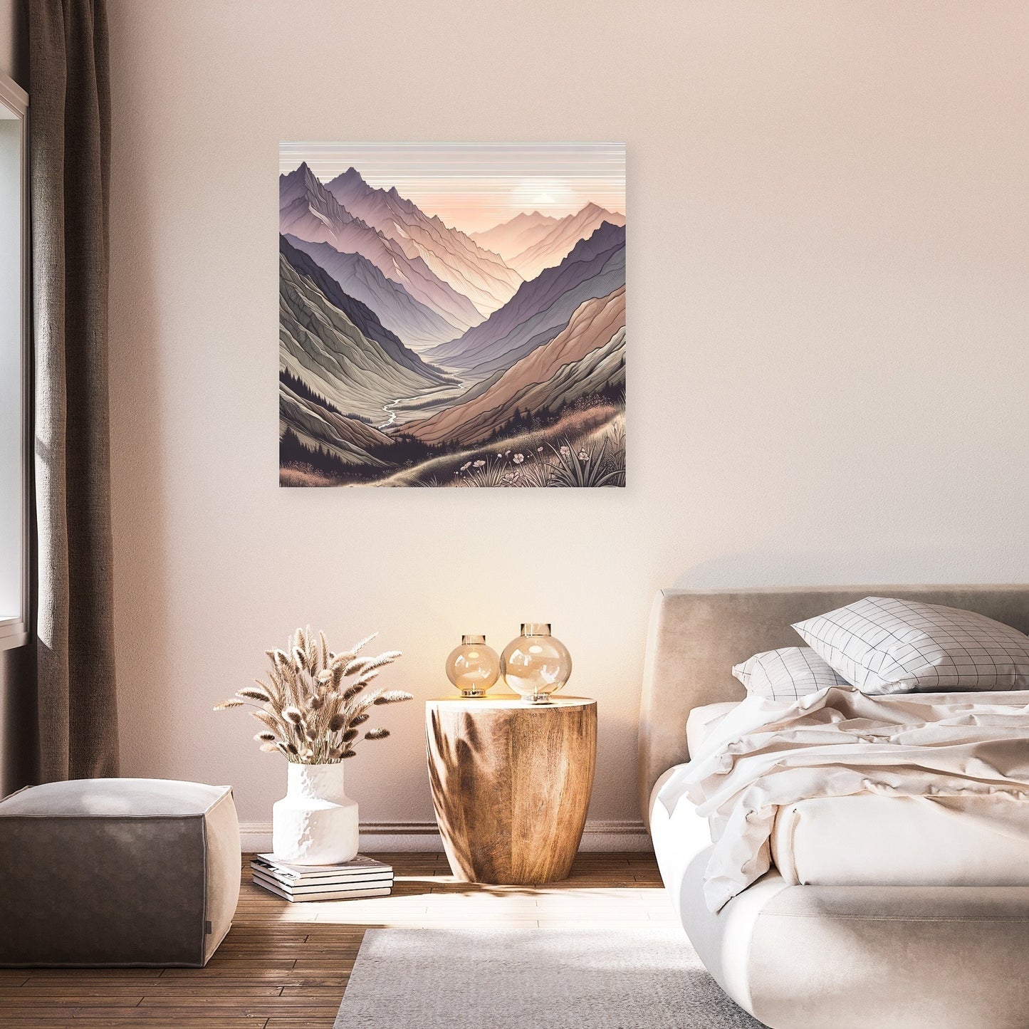 Sunrise Peaks Canvas