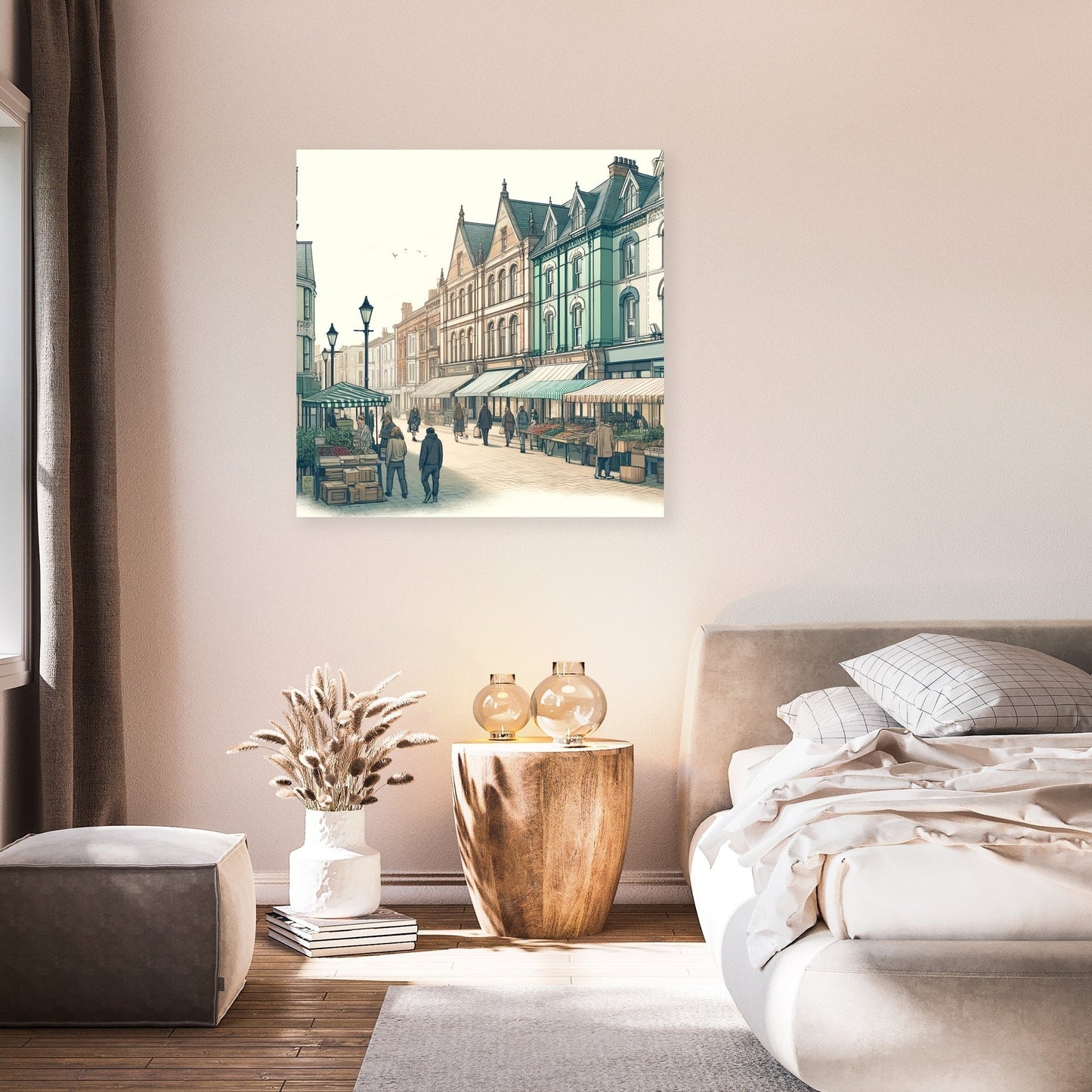 High Street Leicester Canvas