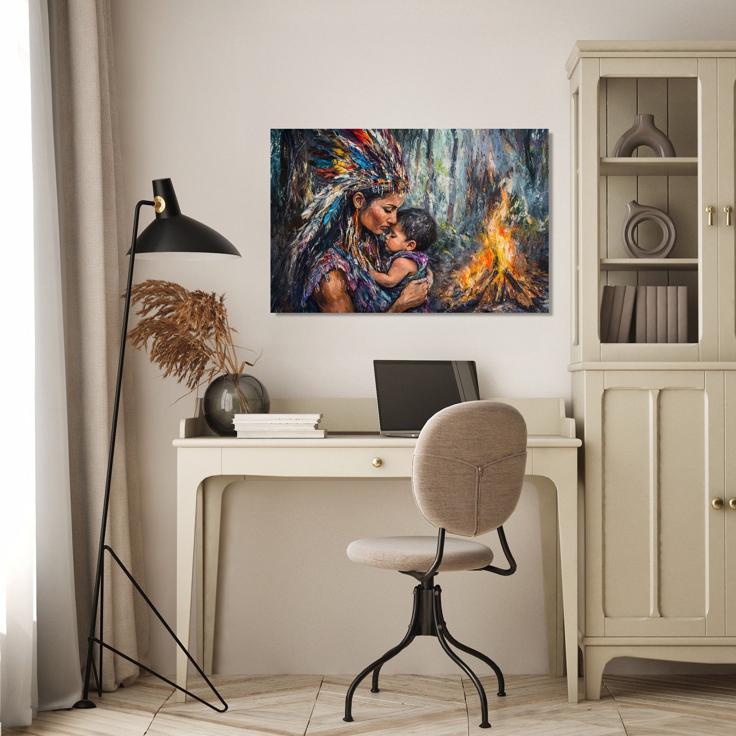 Tribal Motherhood Canvas