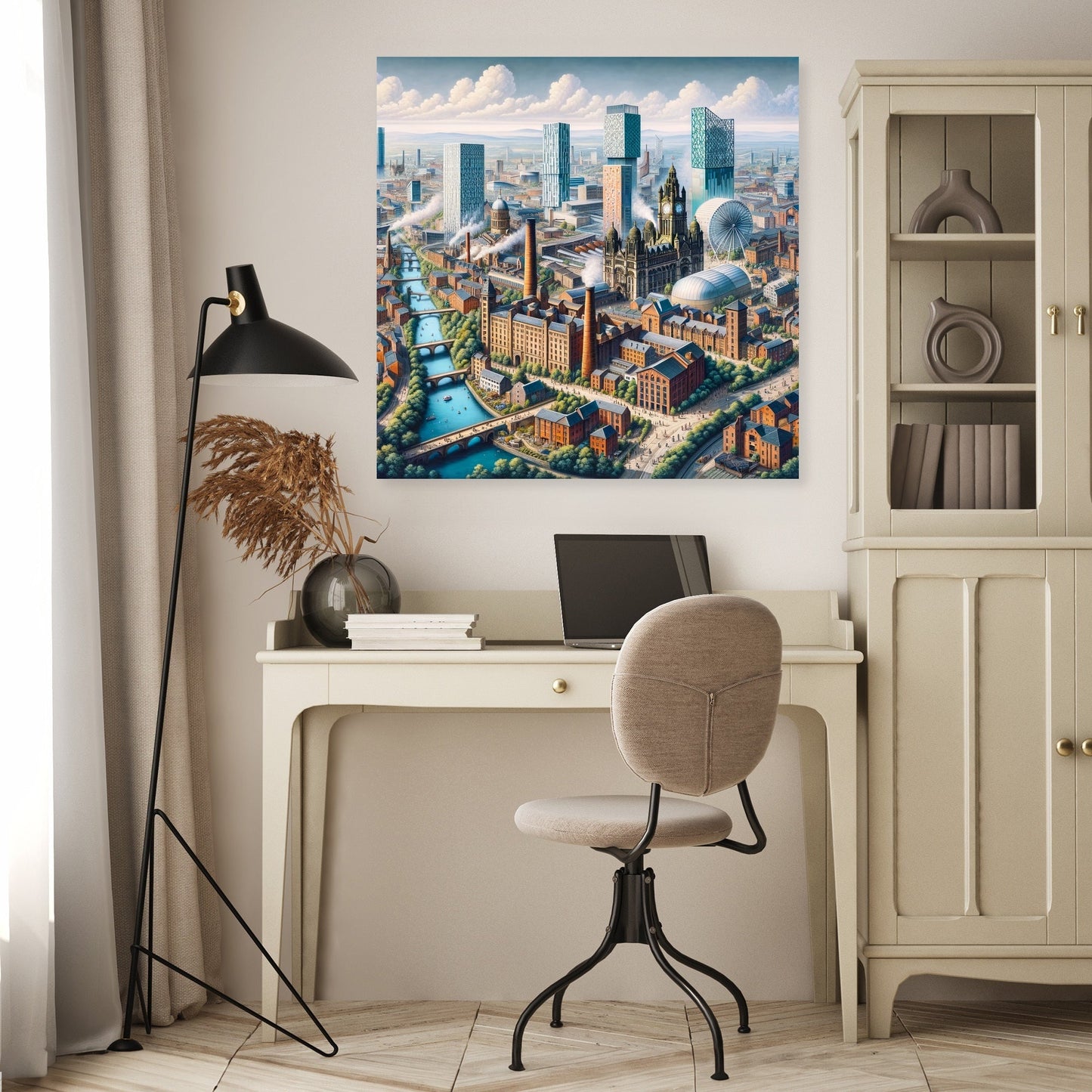 Evolutionary Manchester Canvas