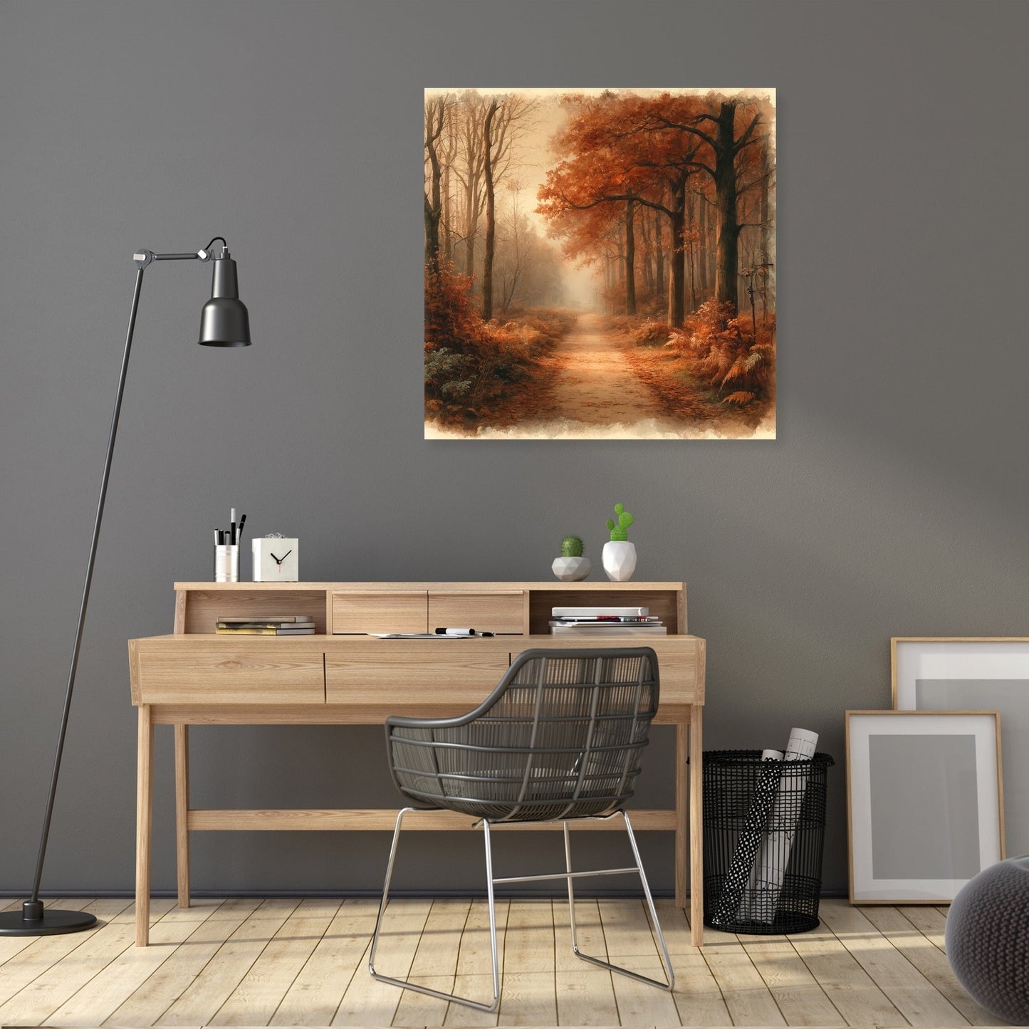 Autumn Pathway Canvas