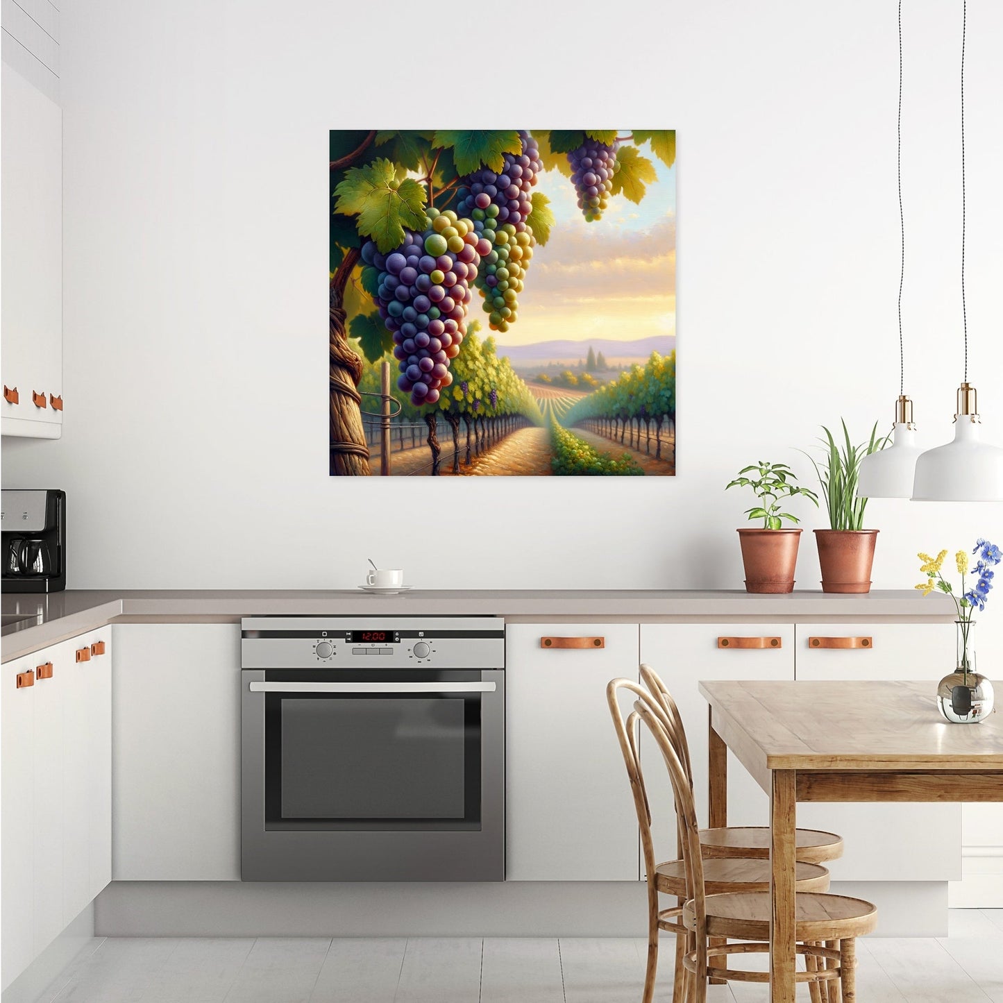 Vintage Vineyard Dreams Canvas