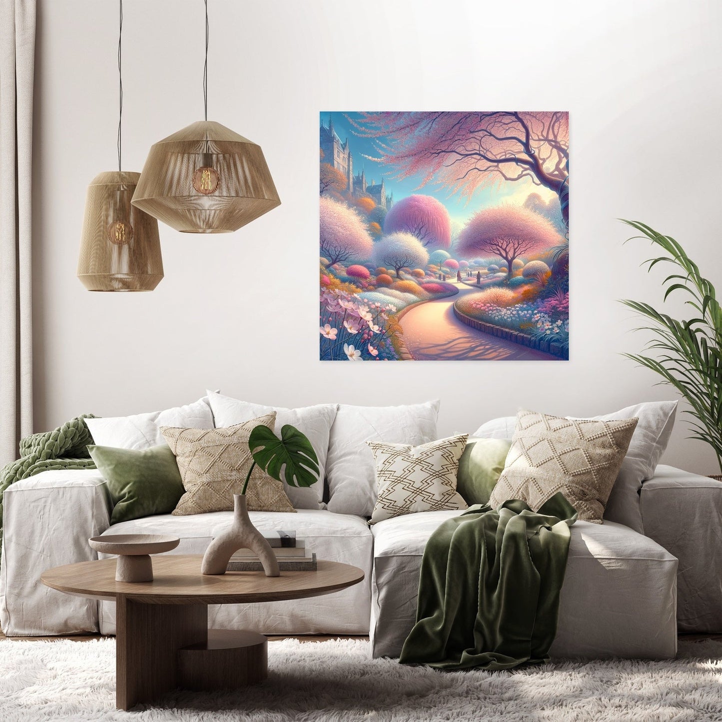 Edinburgh Enchanted Botanics Canvas