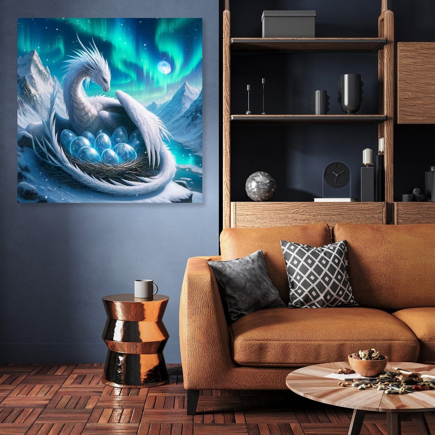 Moonlit Guardian Canvas