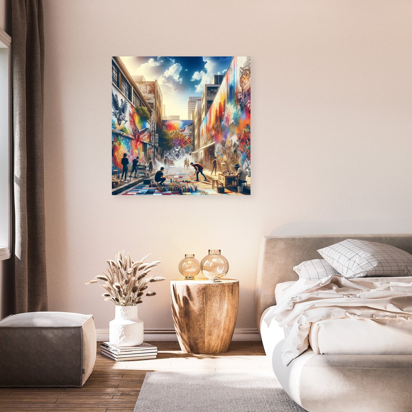 Alley Art Summer Gallery Canvas