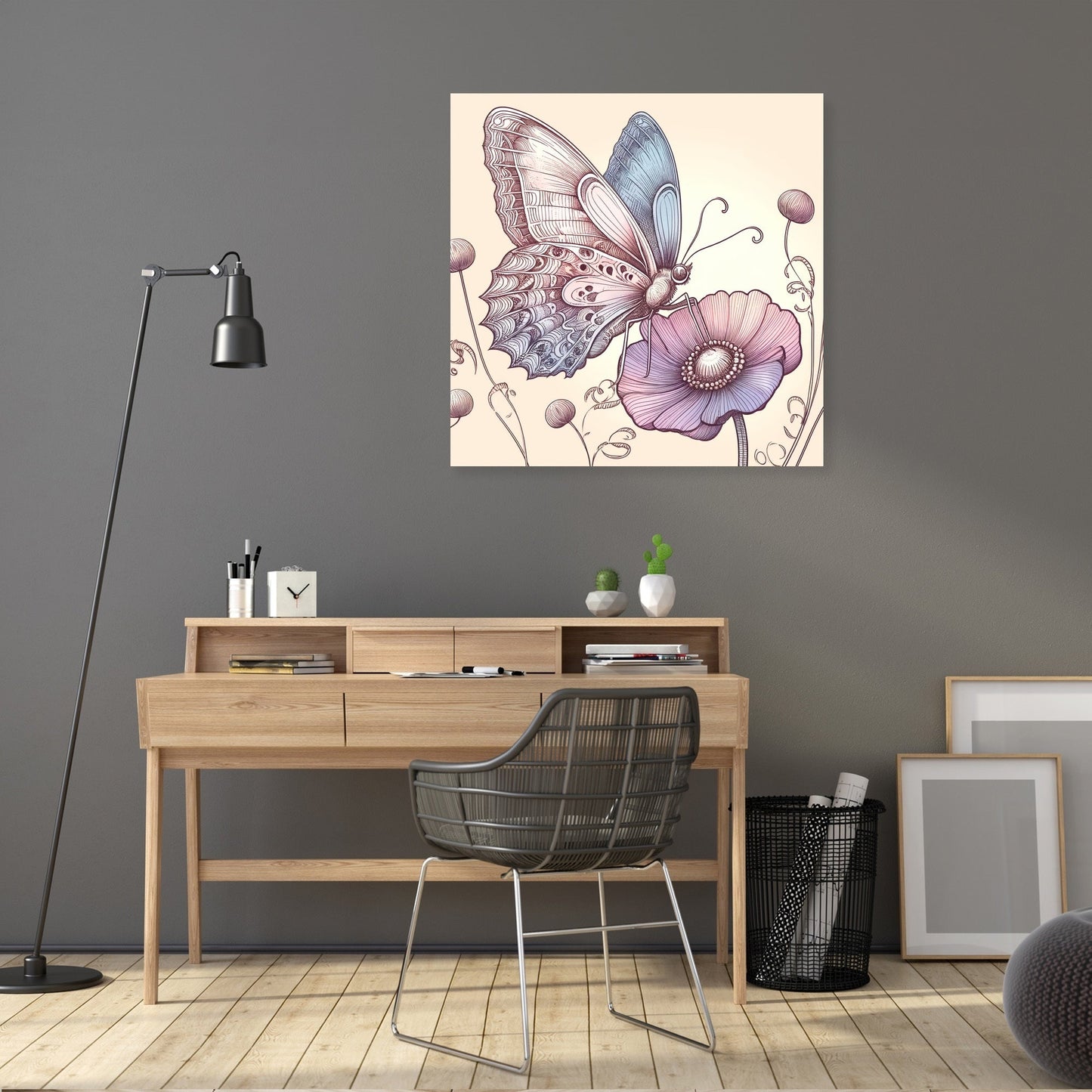 Delicate Harmony Canvas