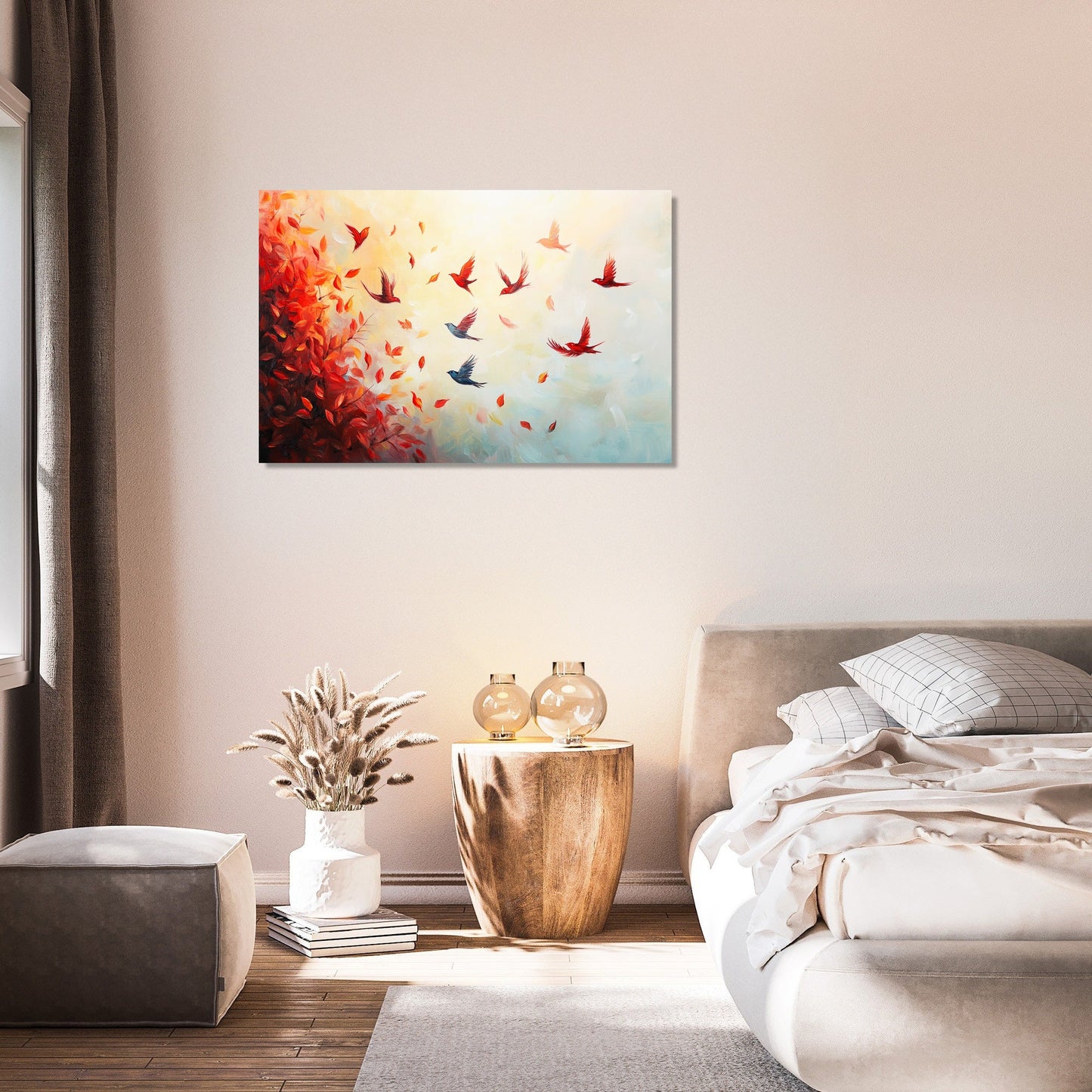 Feathered Leaf Canvas