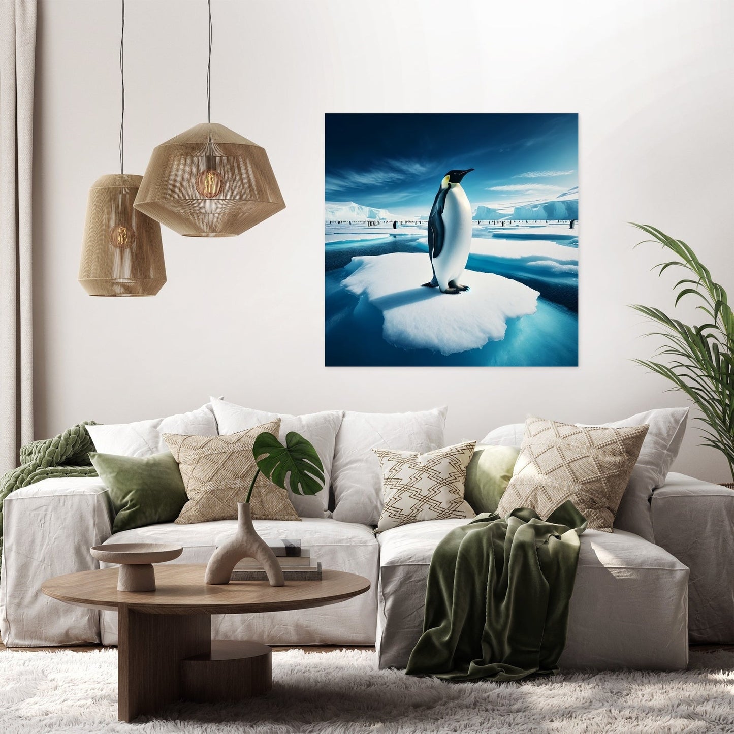 Emperor Penguin Canvas