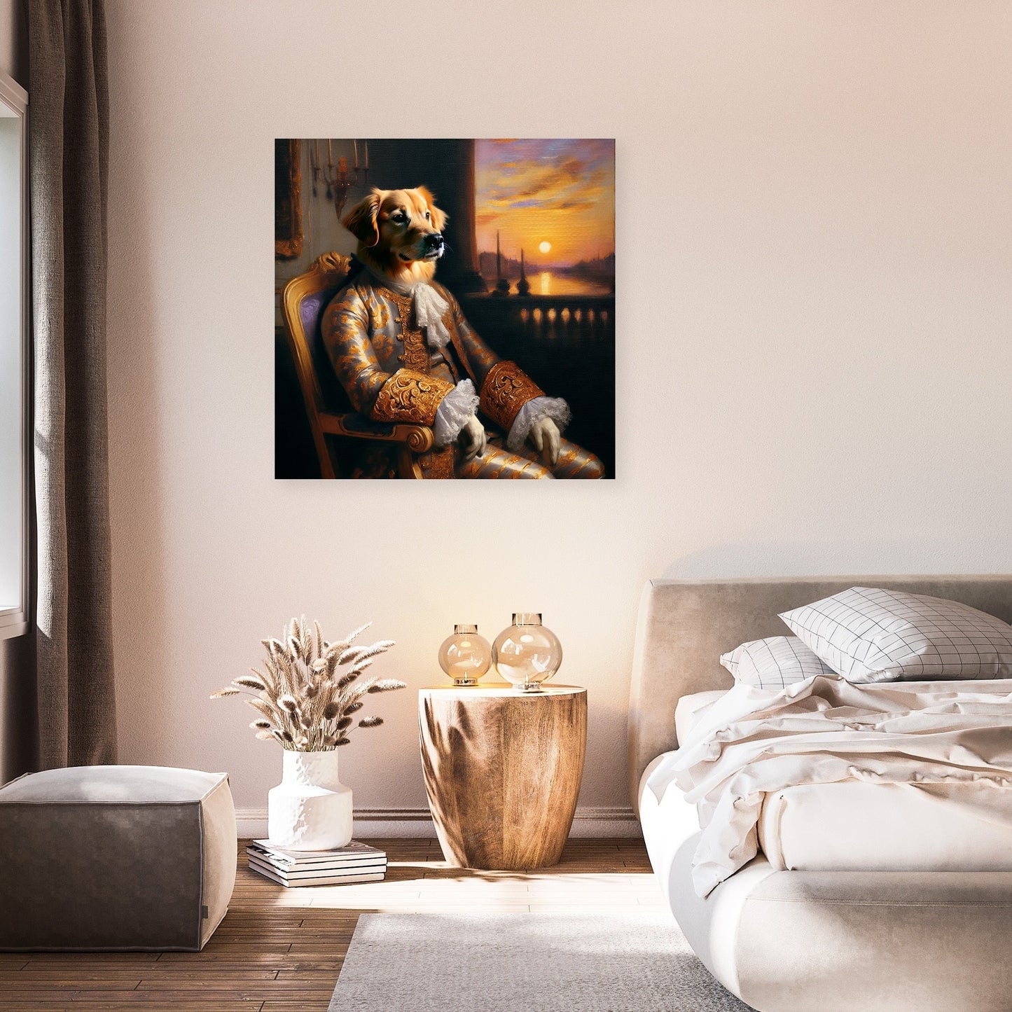 Regal Retriever Royalty Canvas