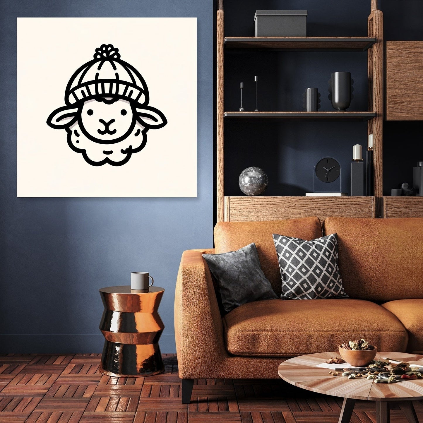 Woolly Warmth Canvas