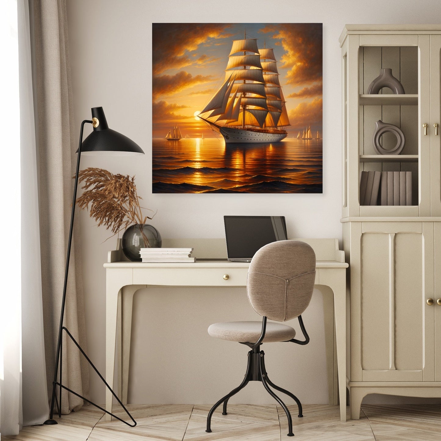 Sunset Voyage Canvas