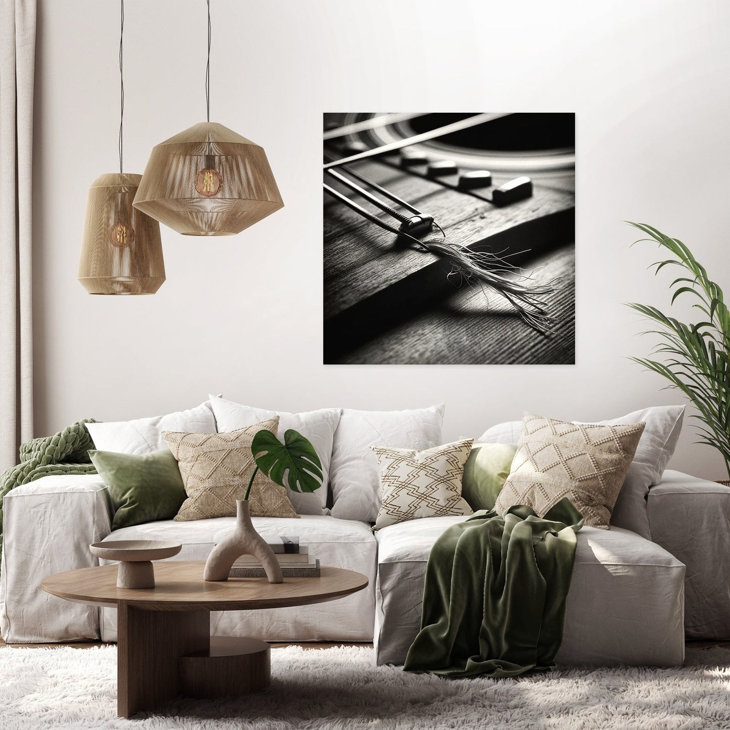 Silent Strings Canvas