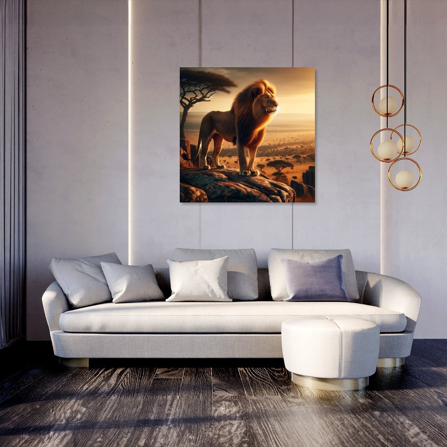 Majesty of the Plains Canvas
