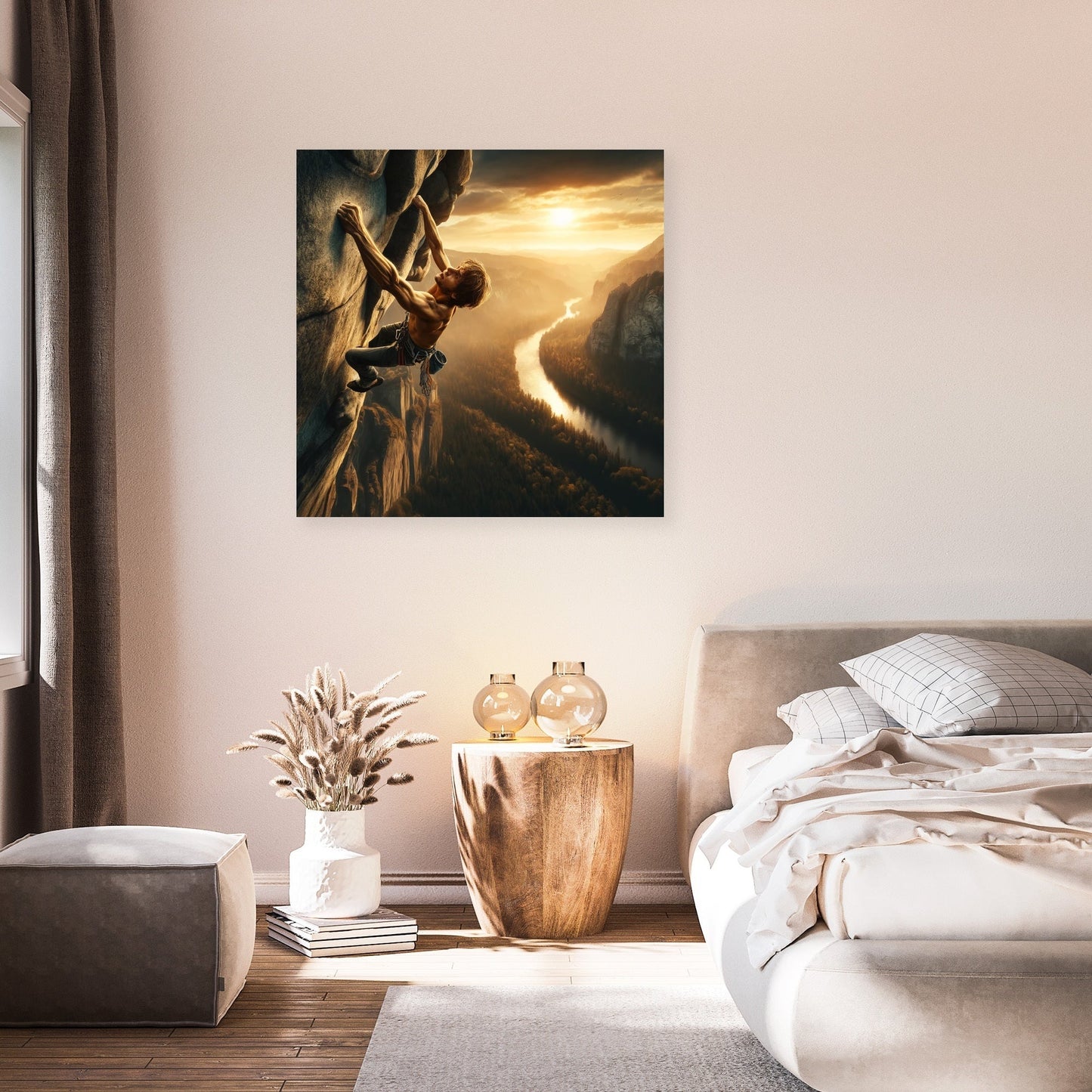 Climber's Triumph Canvas