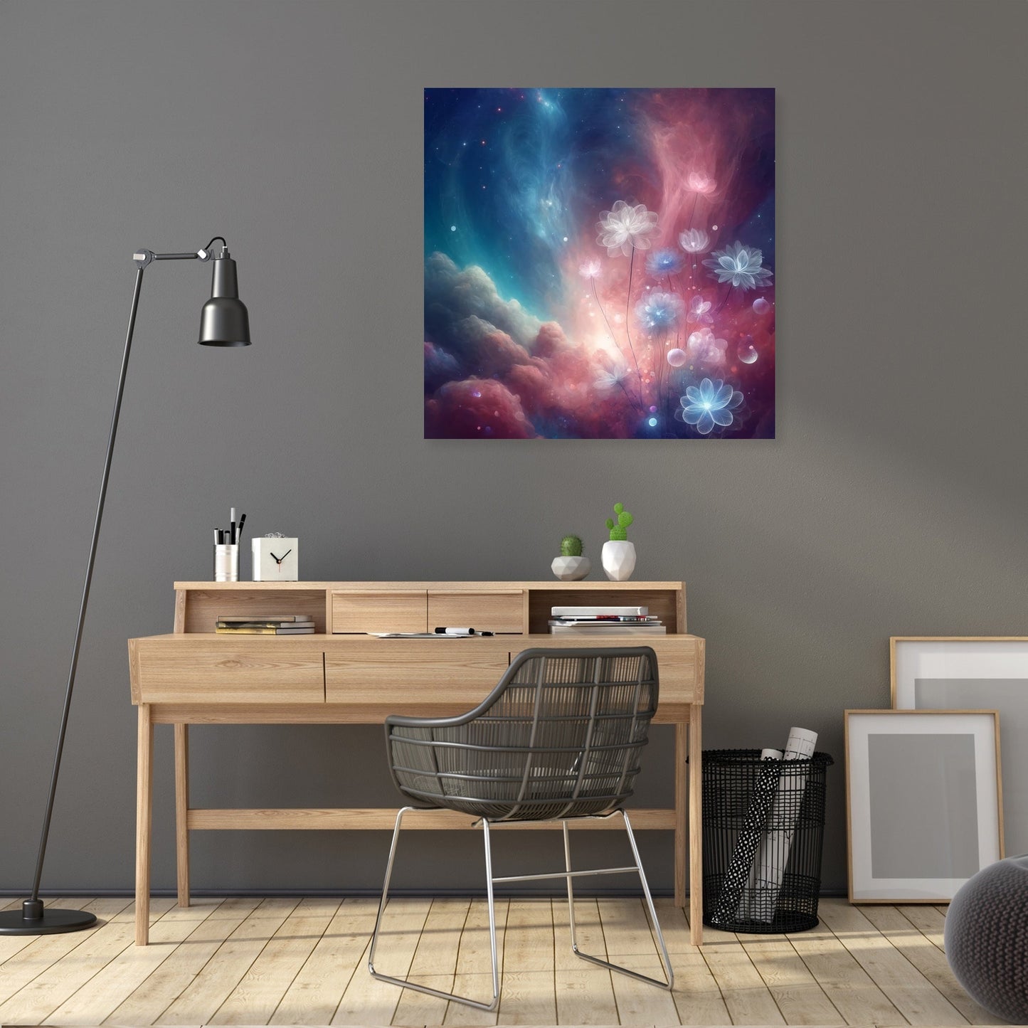 Nebula Garden Canvas