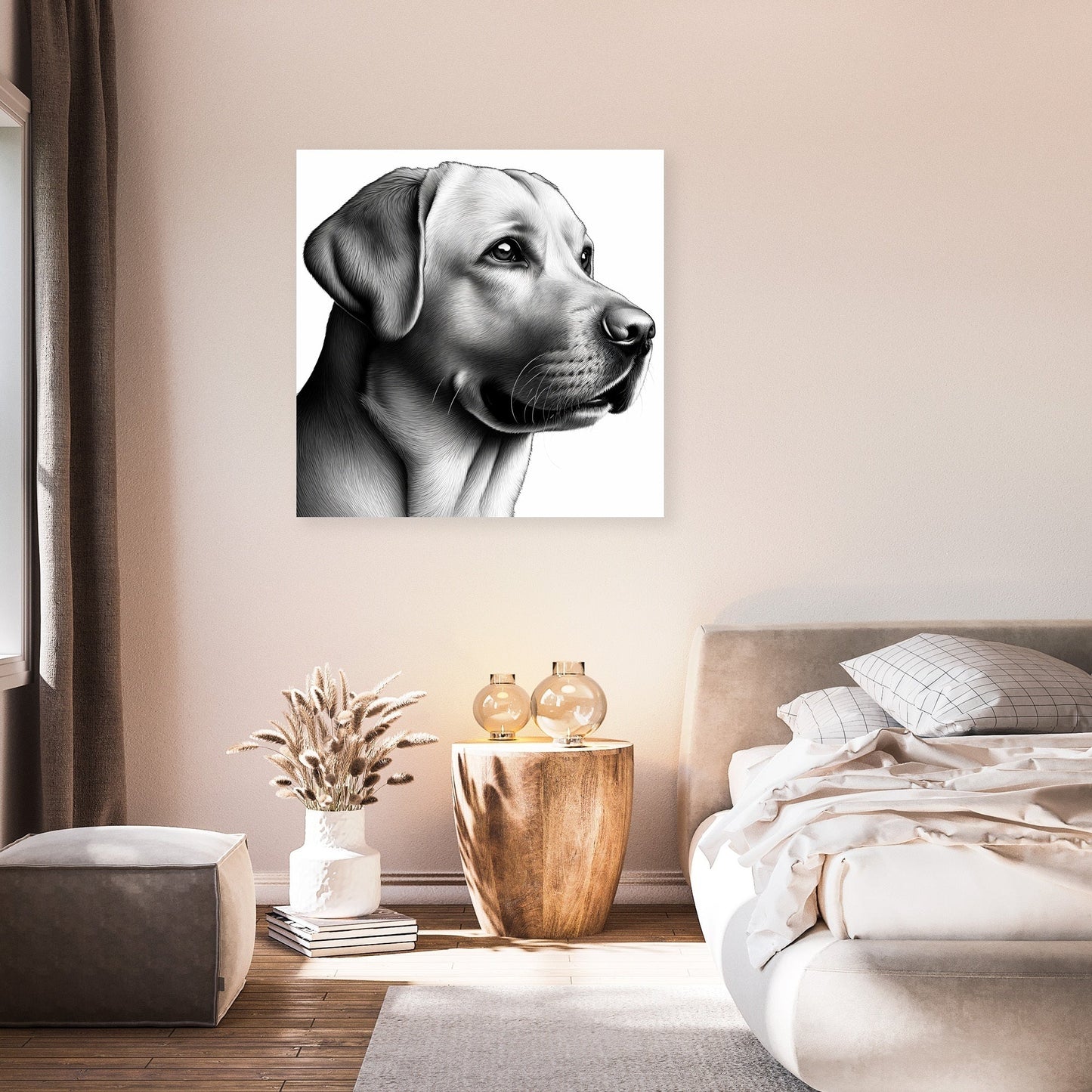 Loyal Gaze Canvas