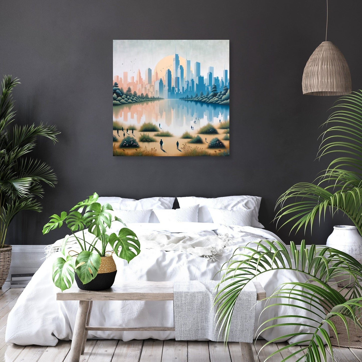 Skyline Harmony Canvas