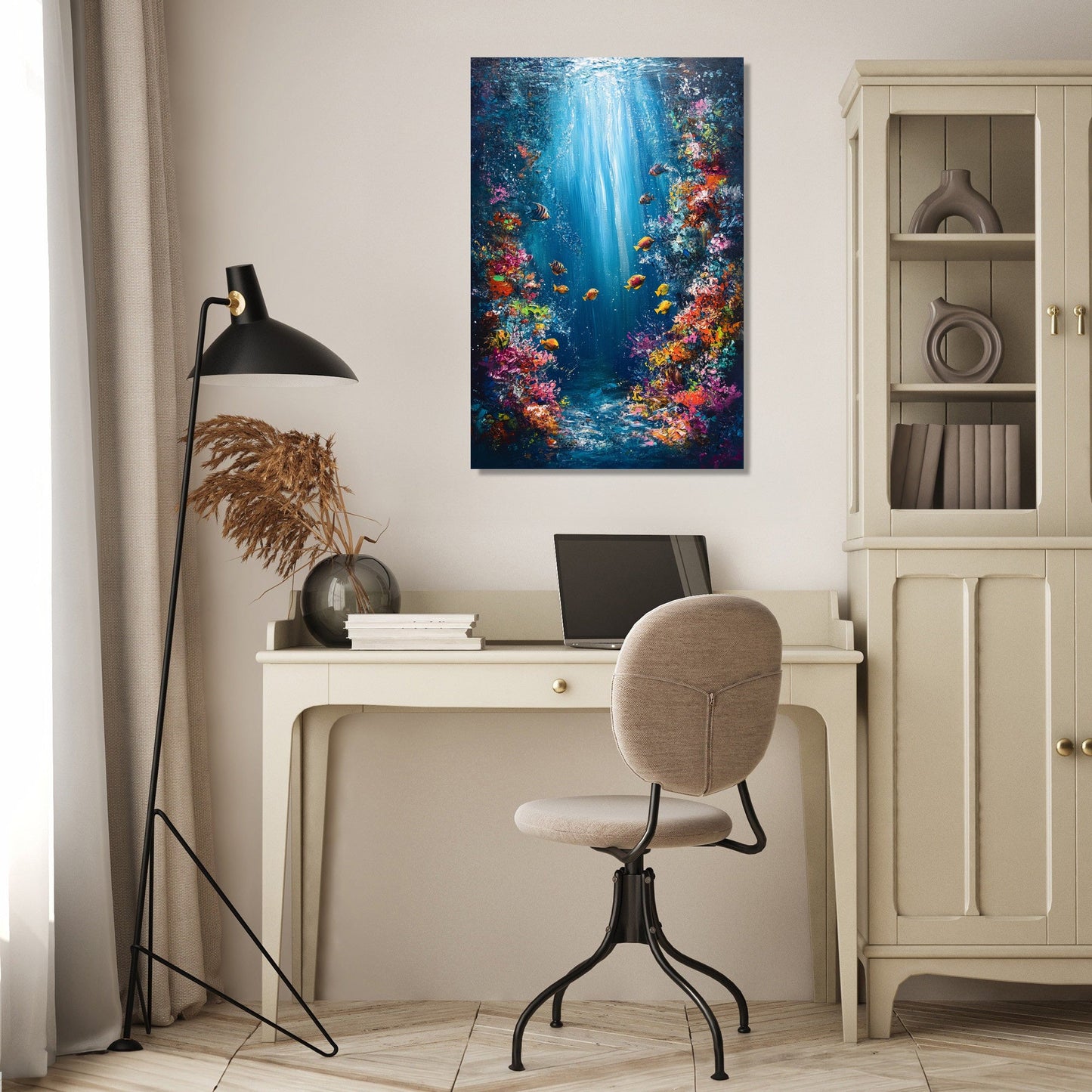 Vibrant Reefs Canvas