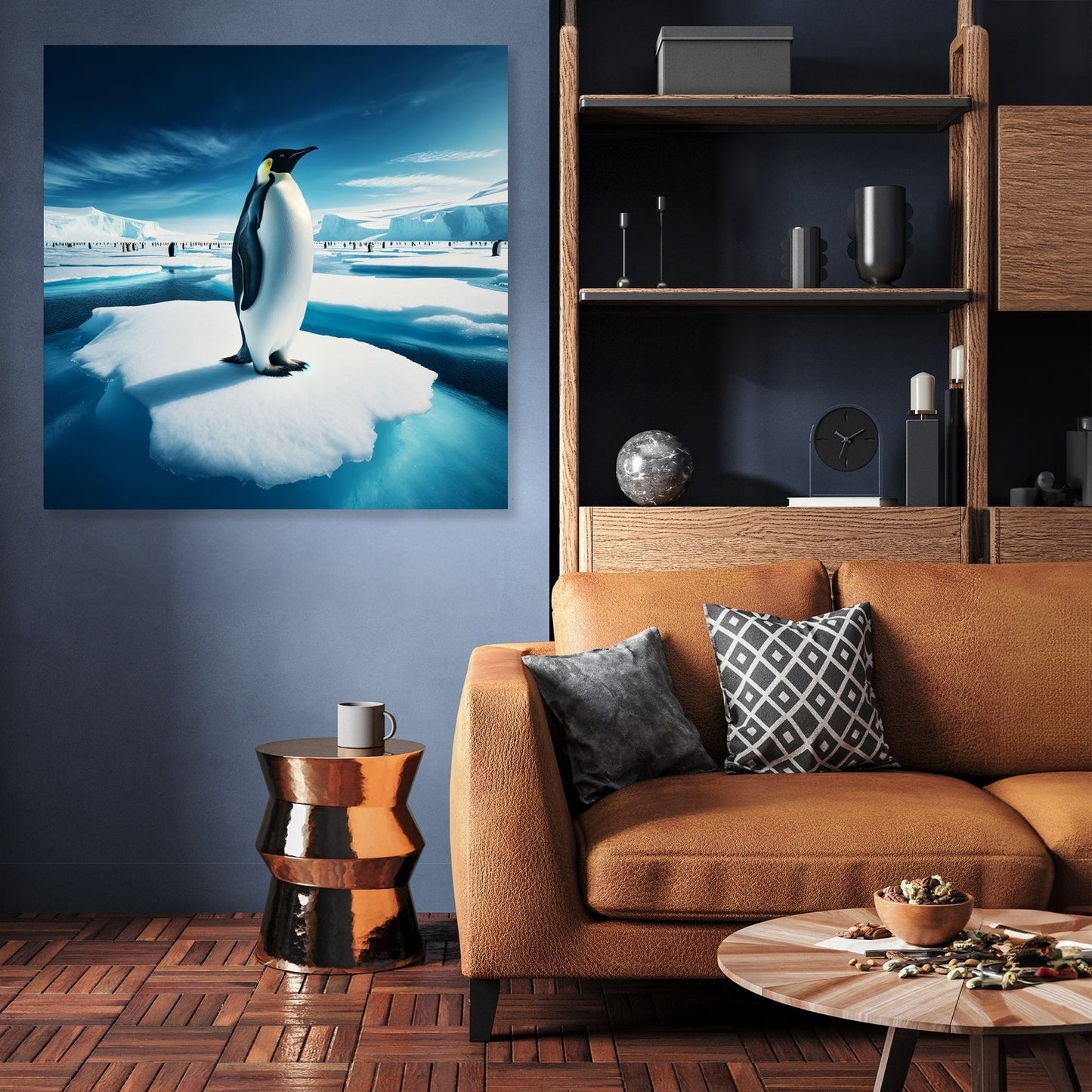 Emperor Penguin Canvas