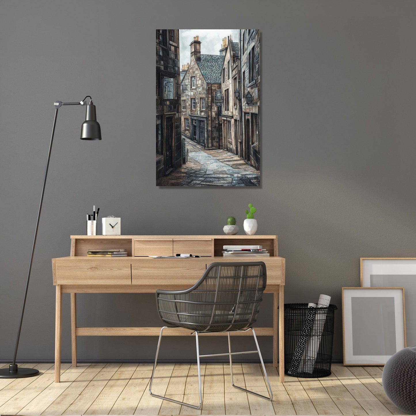 Royal Mile Impressionist Canvas