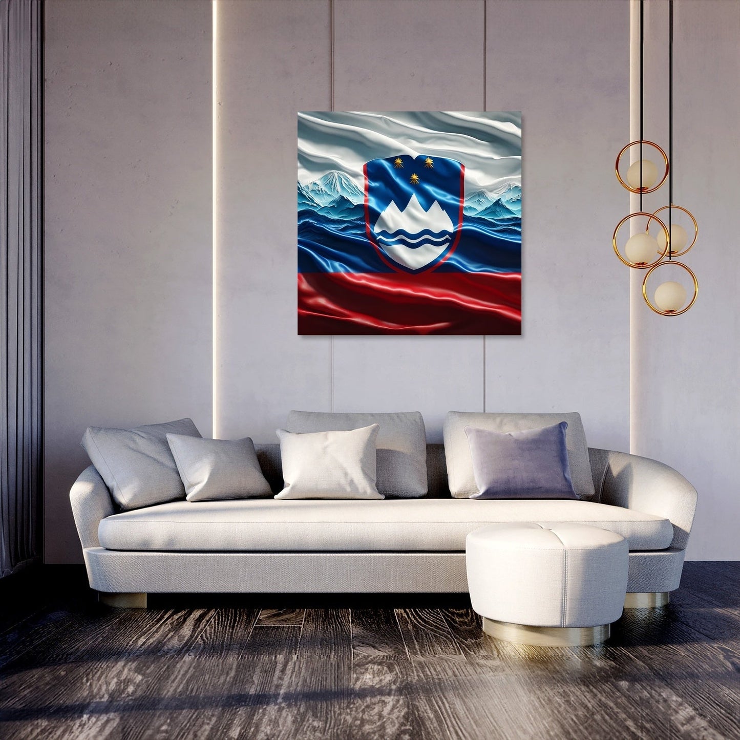 Slovenia Harmony Canvas